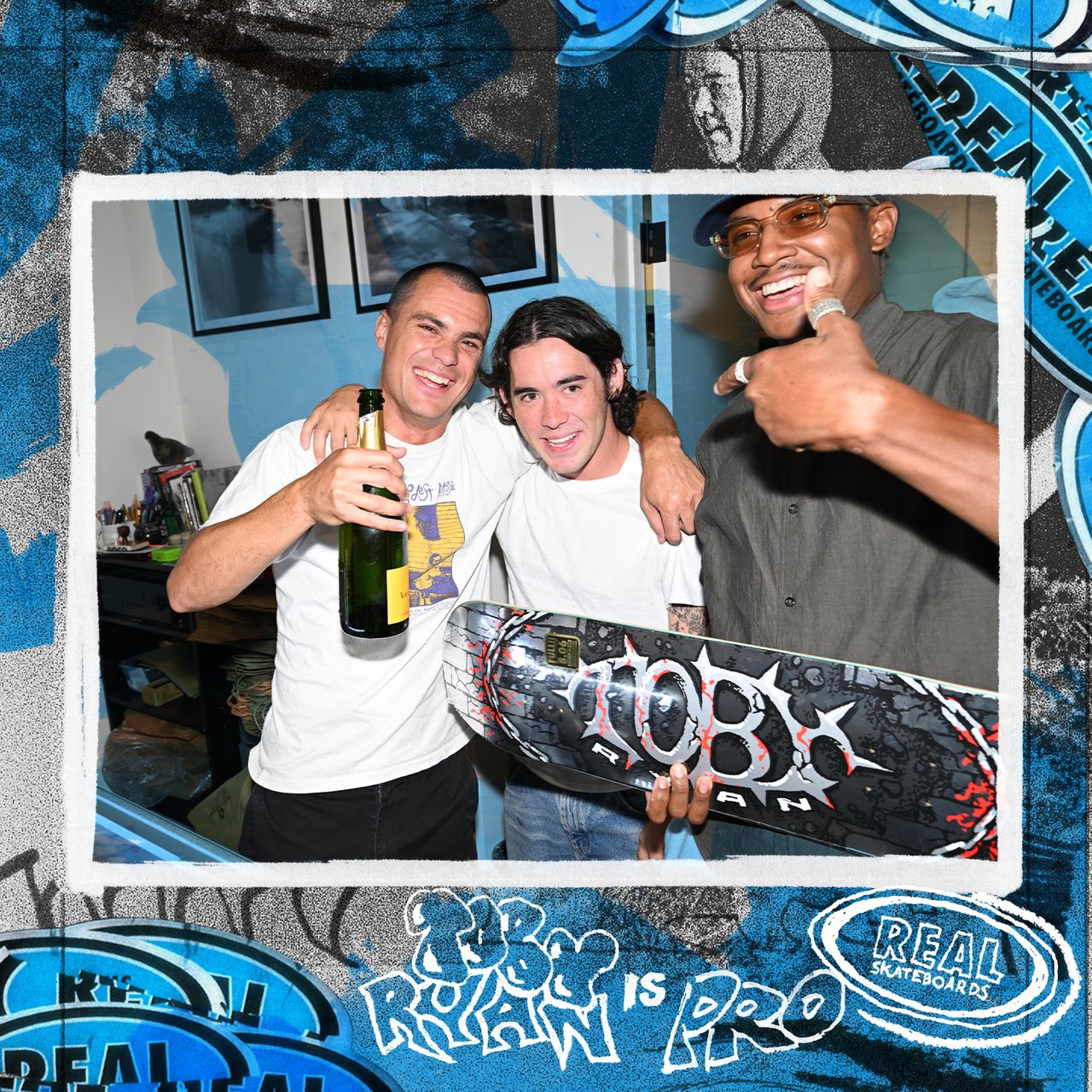 Toby Ryan is PRO for REAL Skateboards
