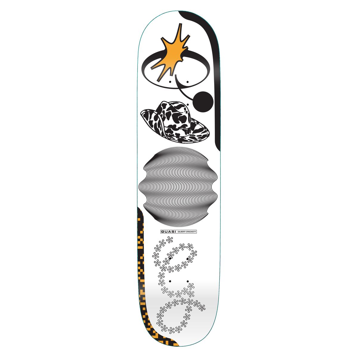 Quasi Skateboards - Crockett 'Bellyachin' - 8.25"