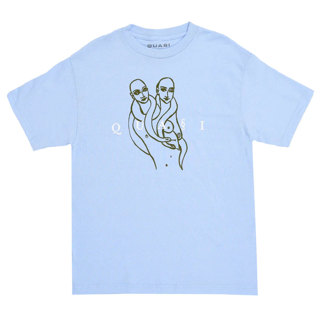 Quasi Skateboards - Genesis Tee Powder Blue