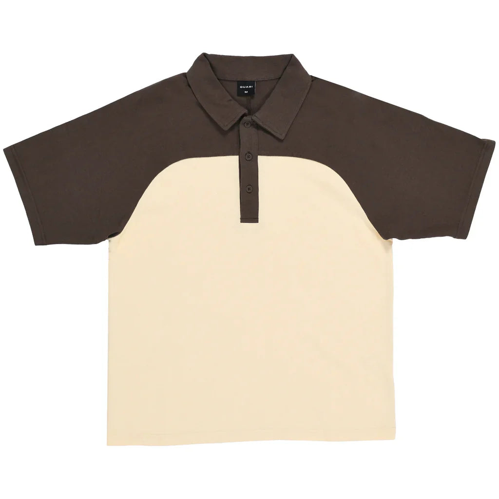 Quasi Skateboards - Leslie Raglan Polo Earth