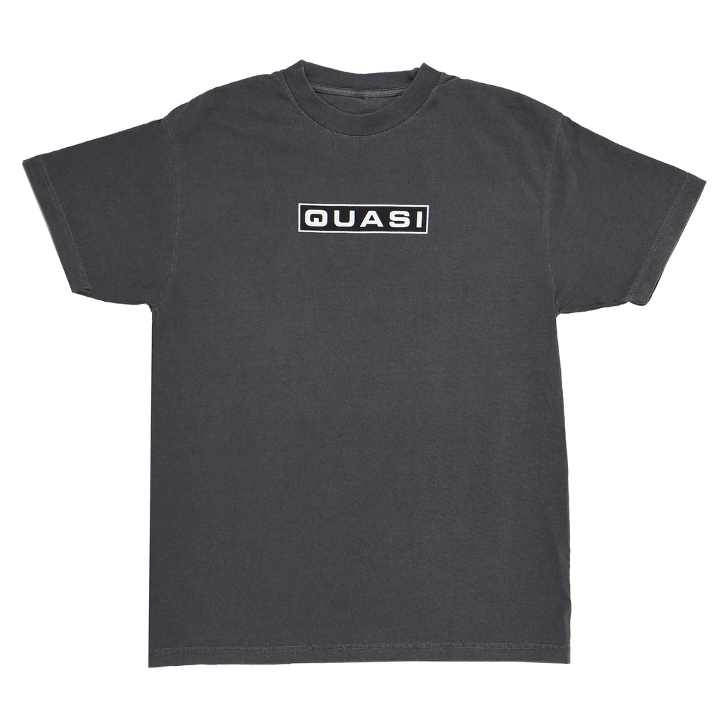 Quasi Skateboards - Euro Tee - Faded Black
