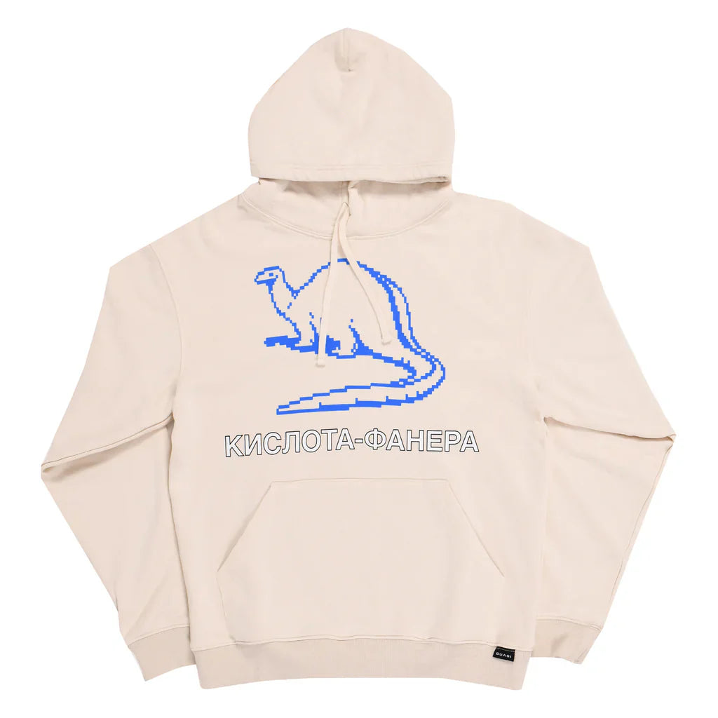 Quasi Skateboards - Dinosaur Hoodie - Off White