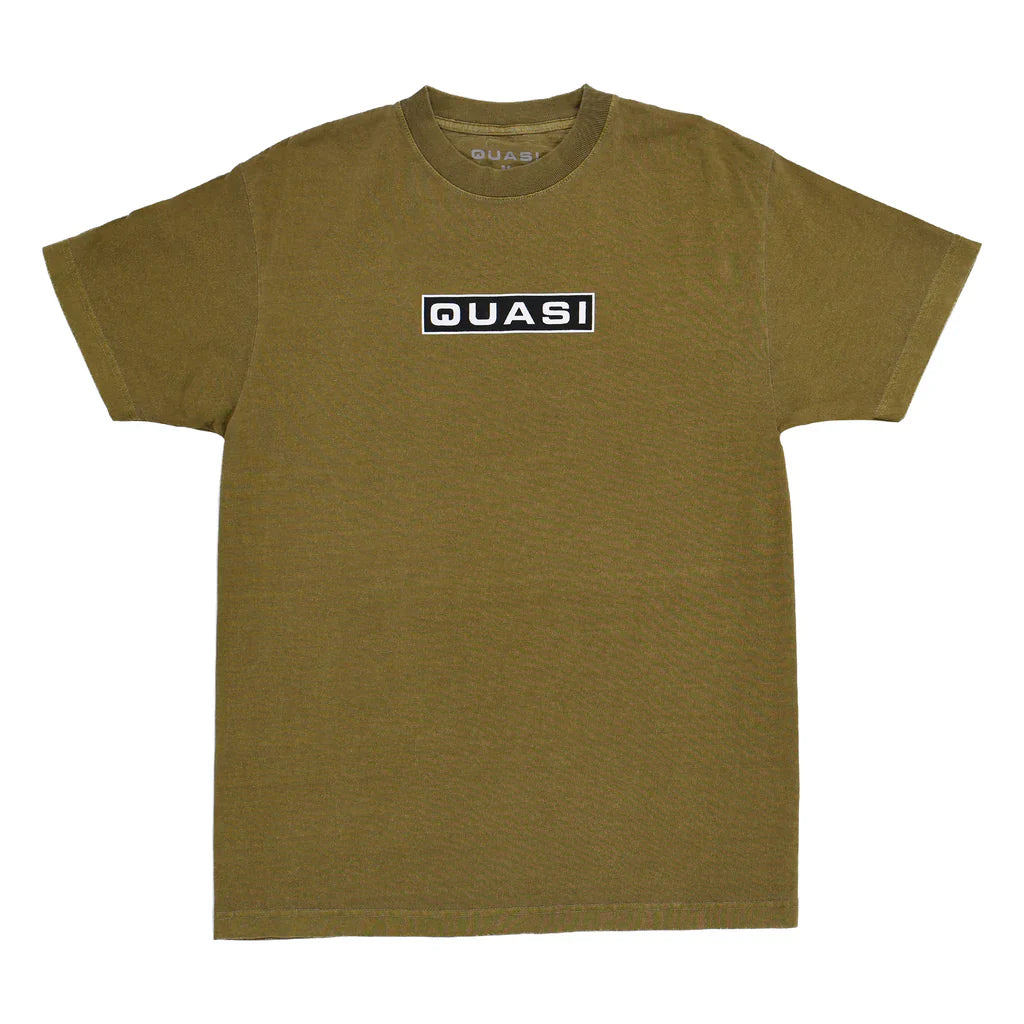 Quasi Skateboards - Euro Tee - Faded Army