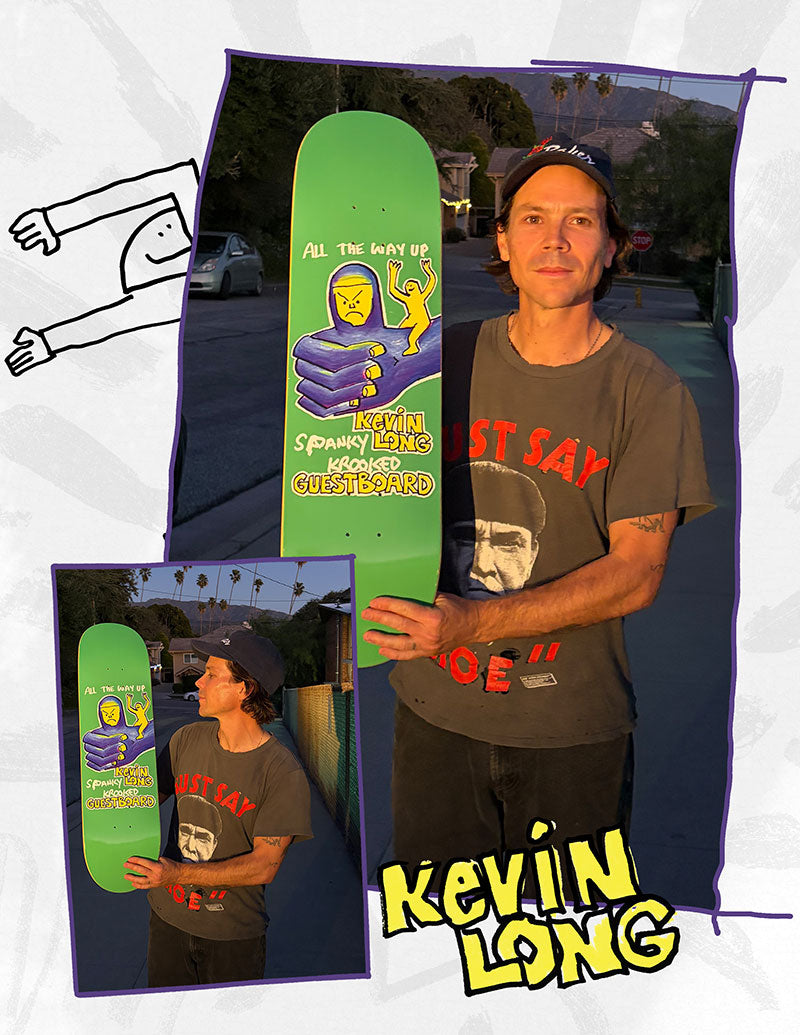 Krooked Skateboards - Spanky Guest Pro - 8.25"