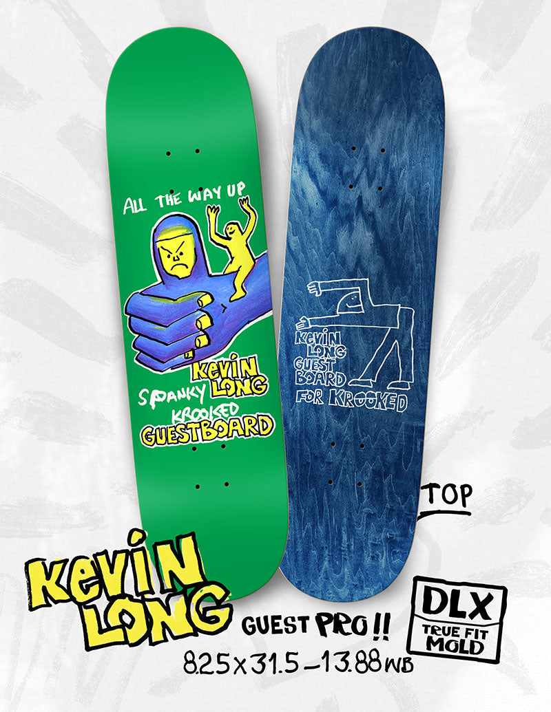 Krooked Skateboards - Spanky Guest Pro - 8.25"