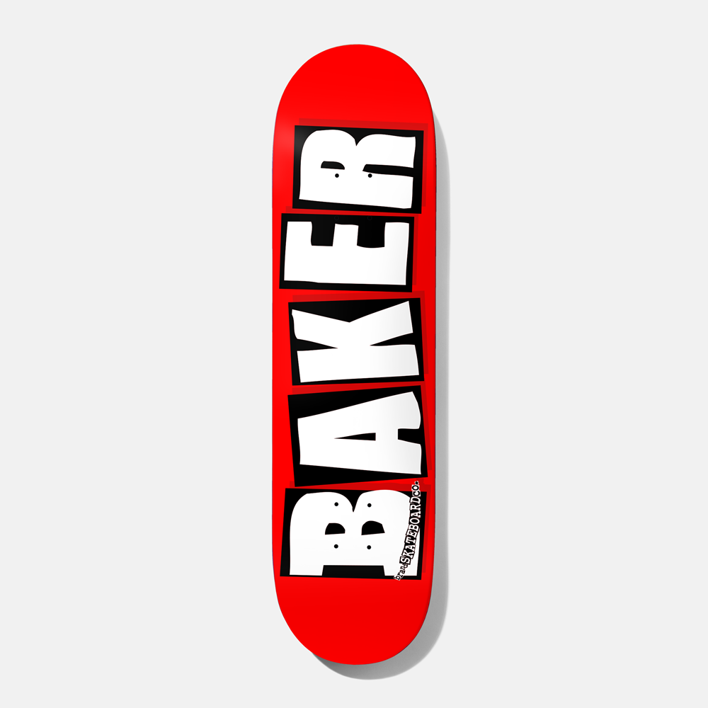 Baker Skateboards - Brand Logo White - 7.56”