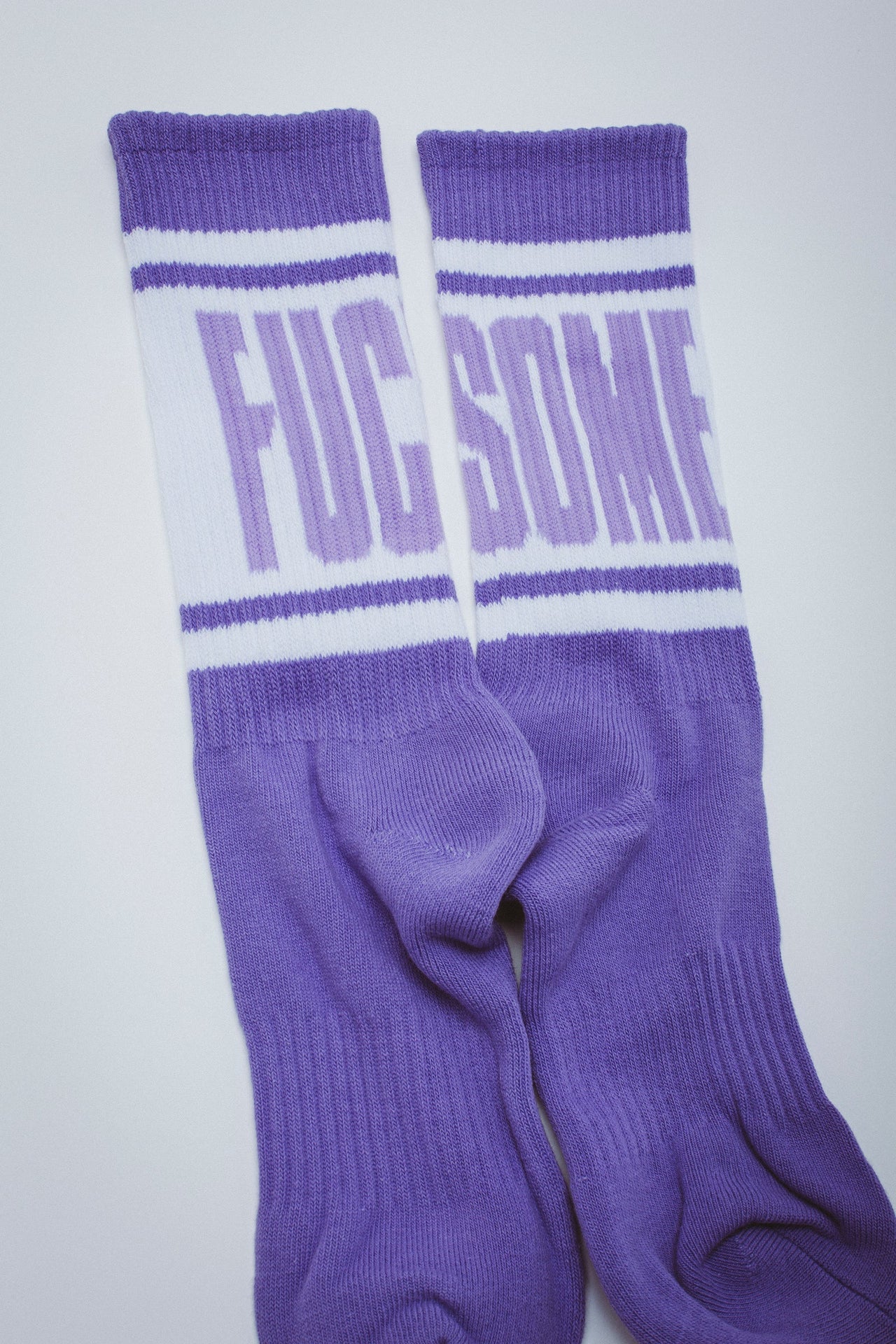 FA Skateboards - Big Stripe Sock - Violet/White