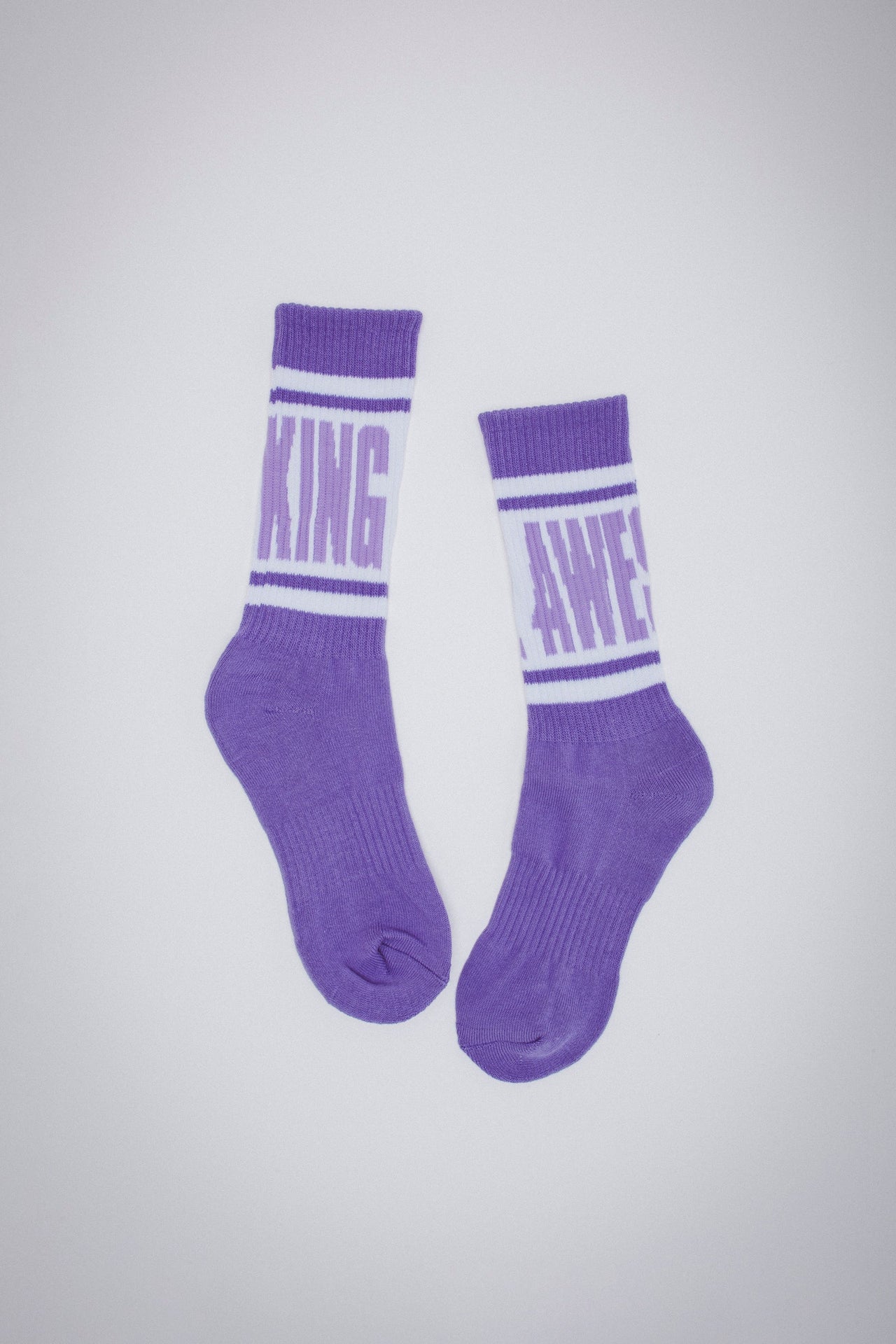 FA Skateboards - Big Stripe Sock - Violet/White