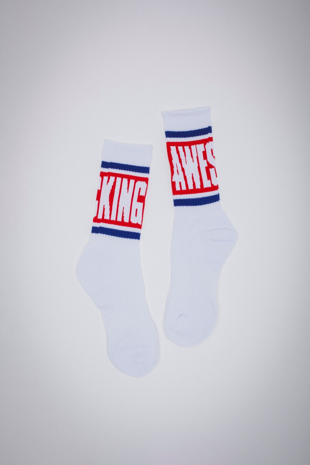 FA Skateboards - Big Stripe Sock - White/Red