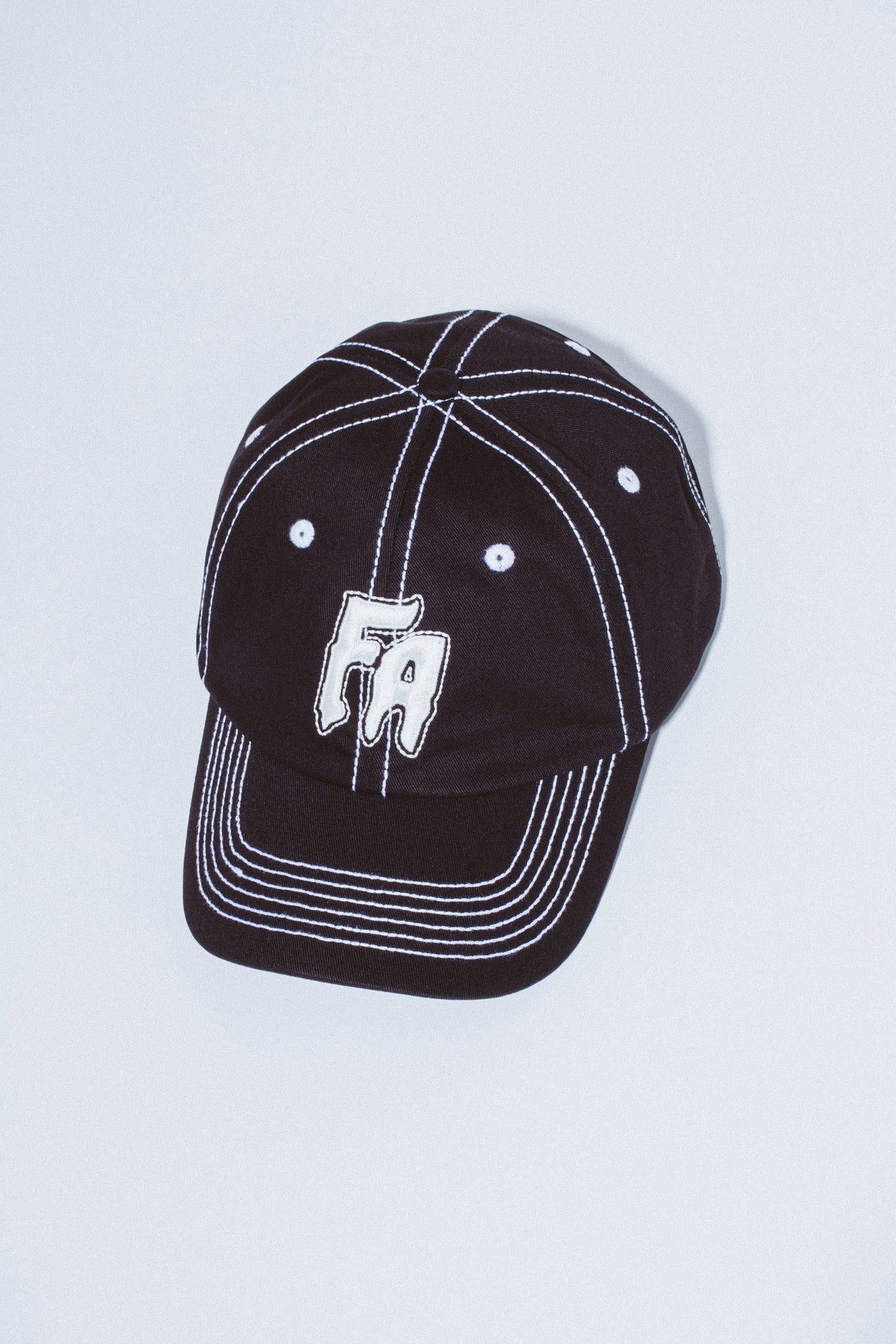 FA Skateboards - Seduction Contrast Stitch 6-Panel Hat Black
