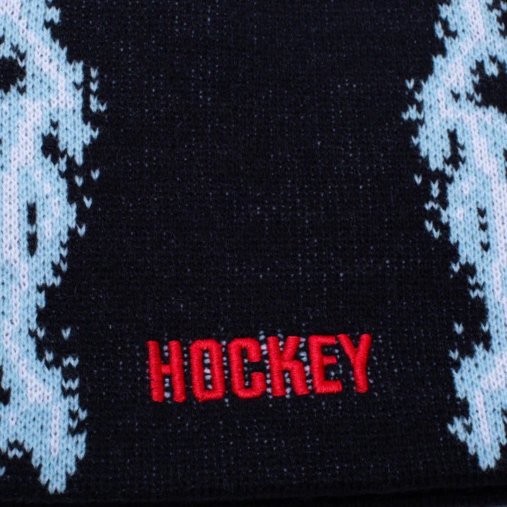 Hockey Skateboards - Lighting Skully Beanie - Black