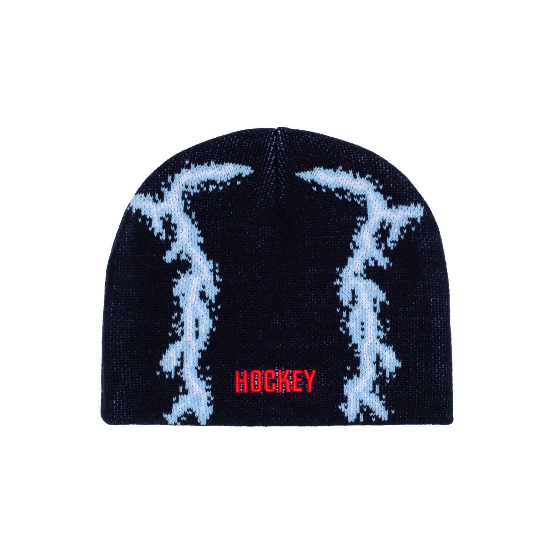 Hockey Skateboards - Lighting Skully Beanie - Black