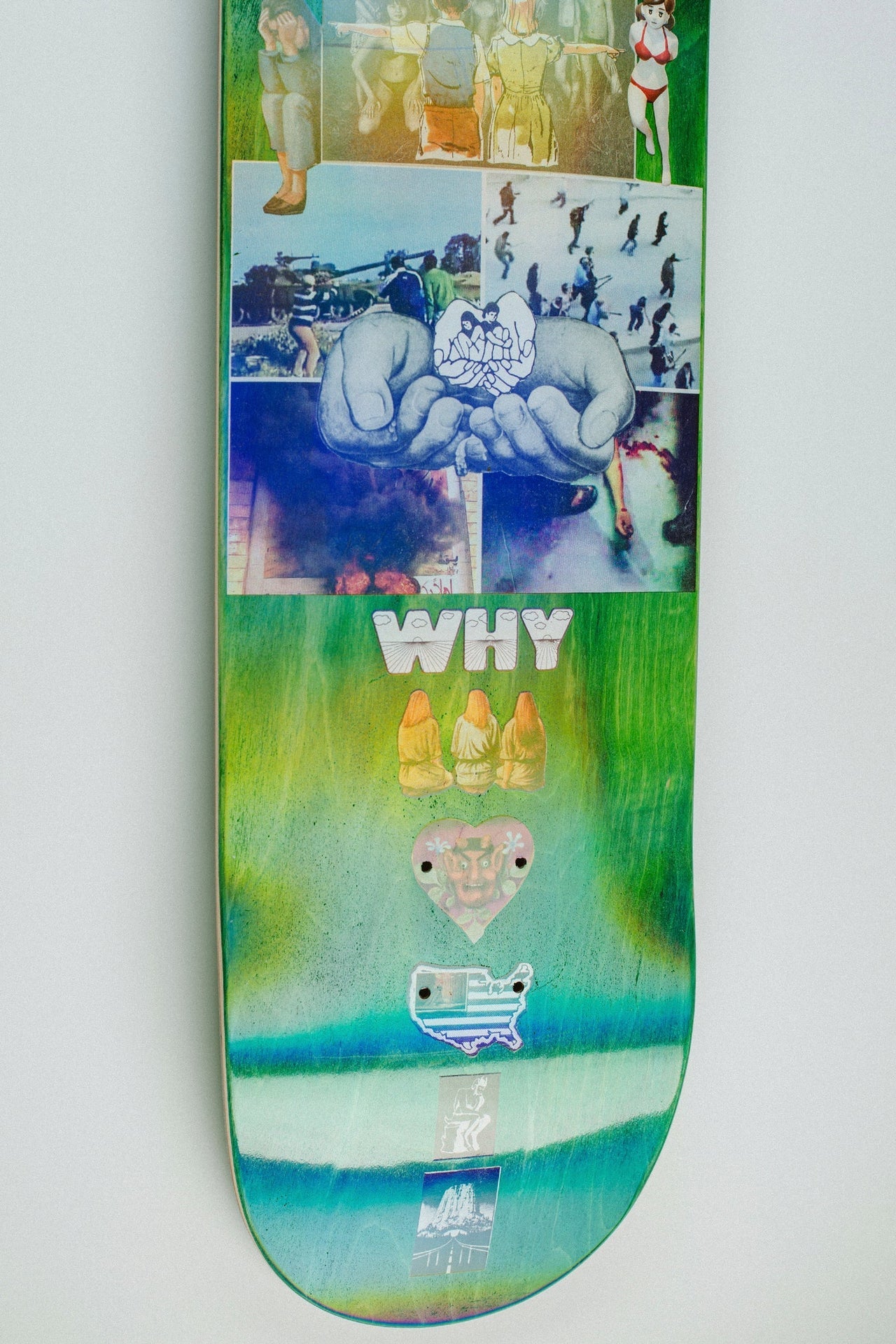 FA Skateboards - Store Collage Gradient - Team S2 - 8.18"
