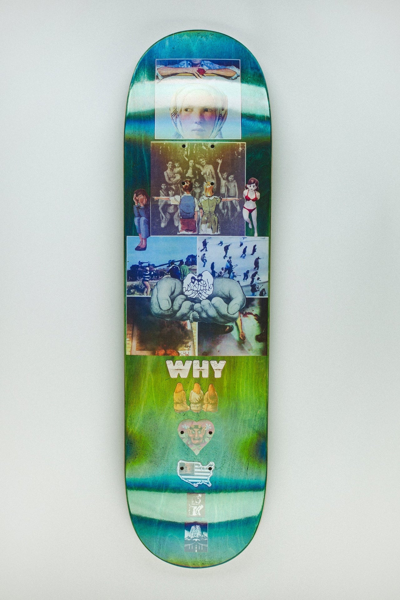 FA Skateboards - Store Collage Gradient - Team S2 - 8.18"