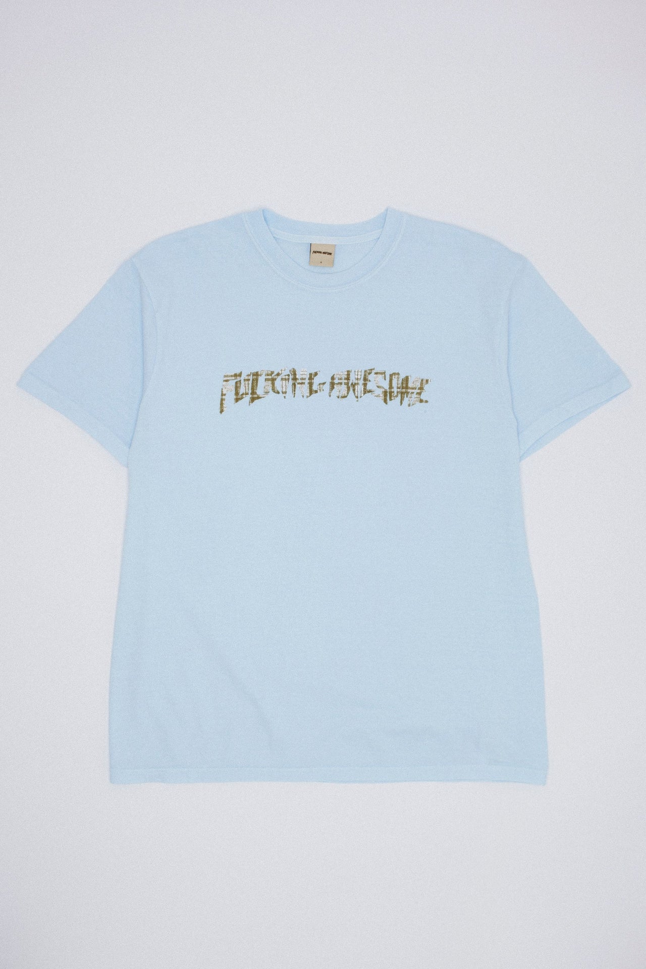FA Skateboards - Plaid Photo Copy Tee - Chambray