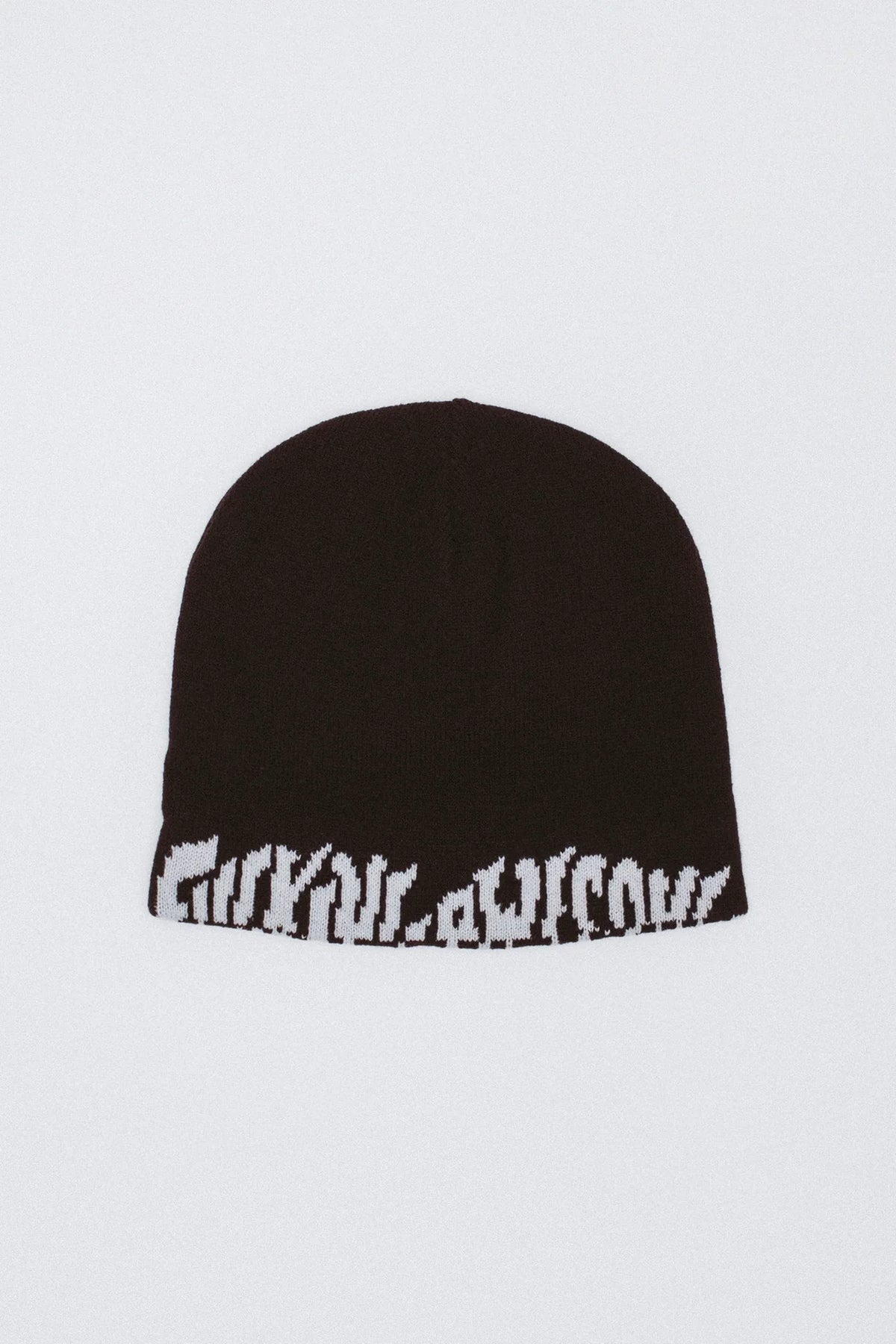 FA Skateboards - Reversible Skully Beanie - White/Black