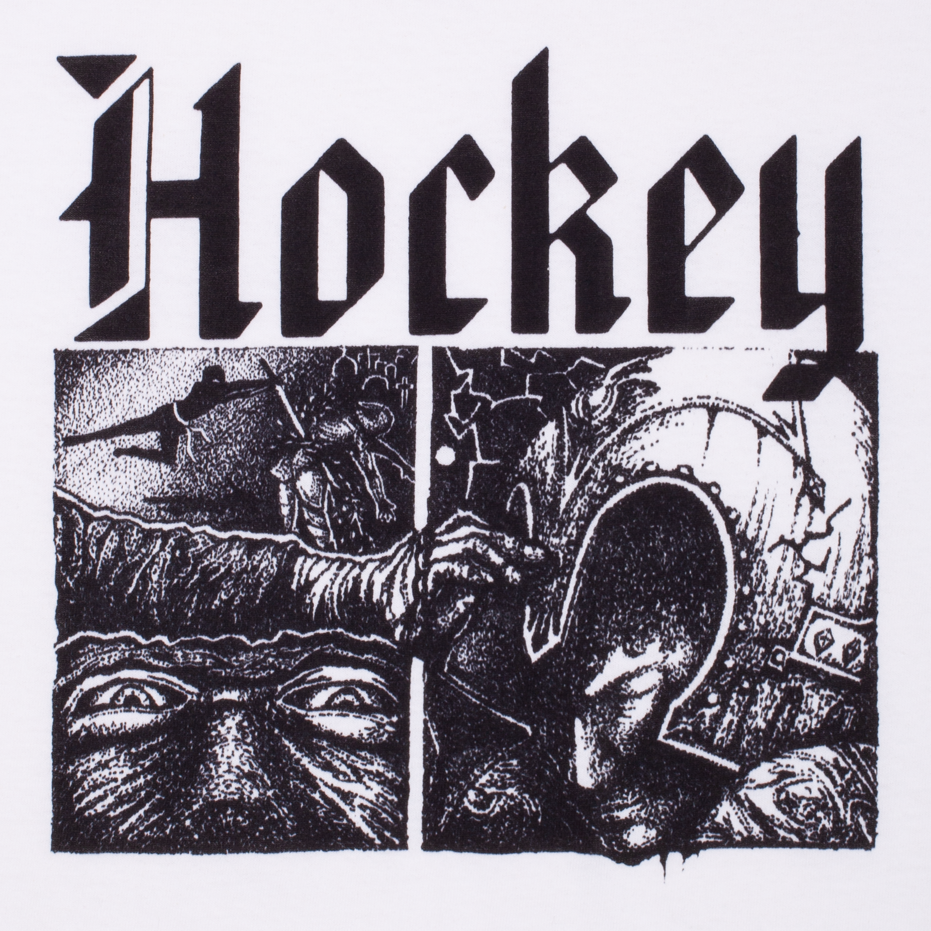Hockey Skateboards - Middle Earth Tee - White