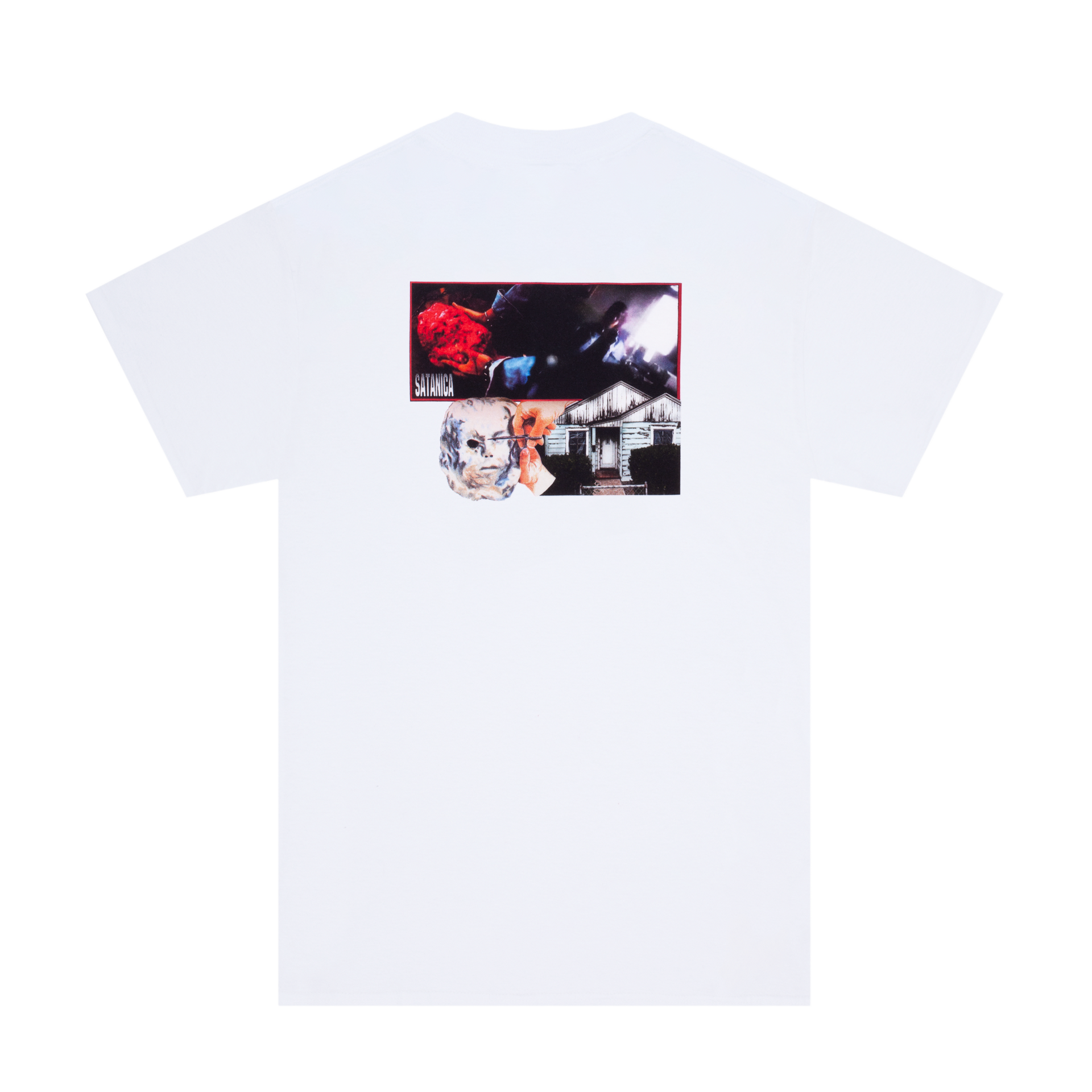 Hockey Skateboards - Satanica Tee - White