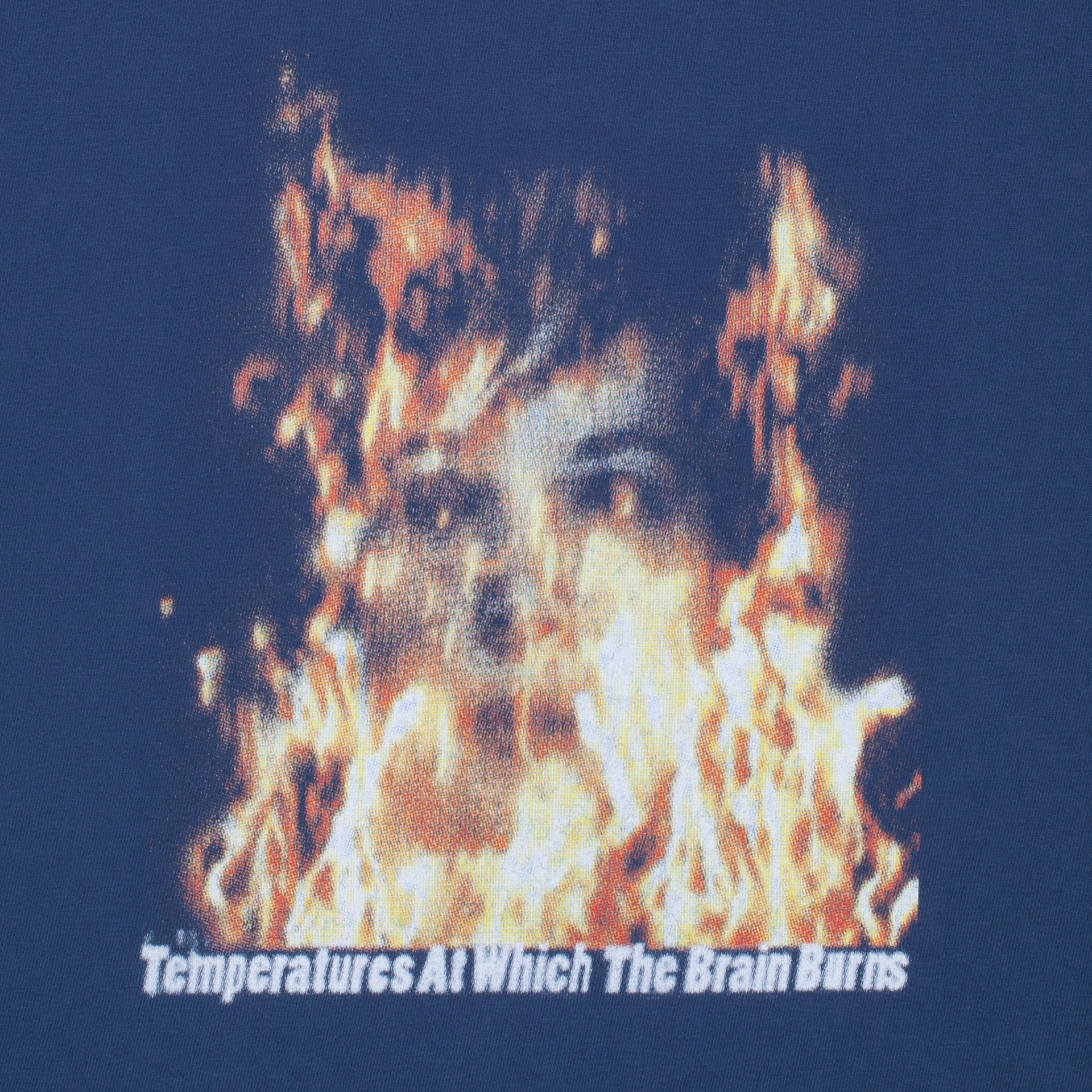 Hockey Skateboards - Temperatures Tee - Pigment Dyed Midnight