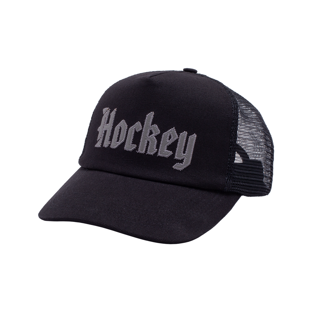 Hockey Skateboards - Stone Trucker Hat - Black