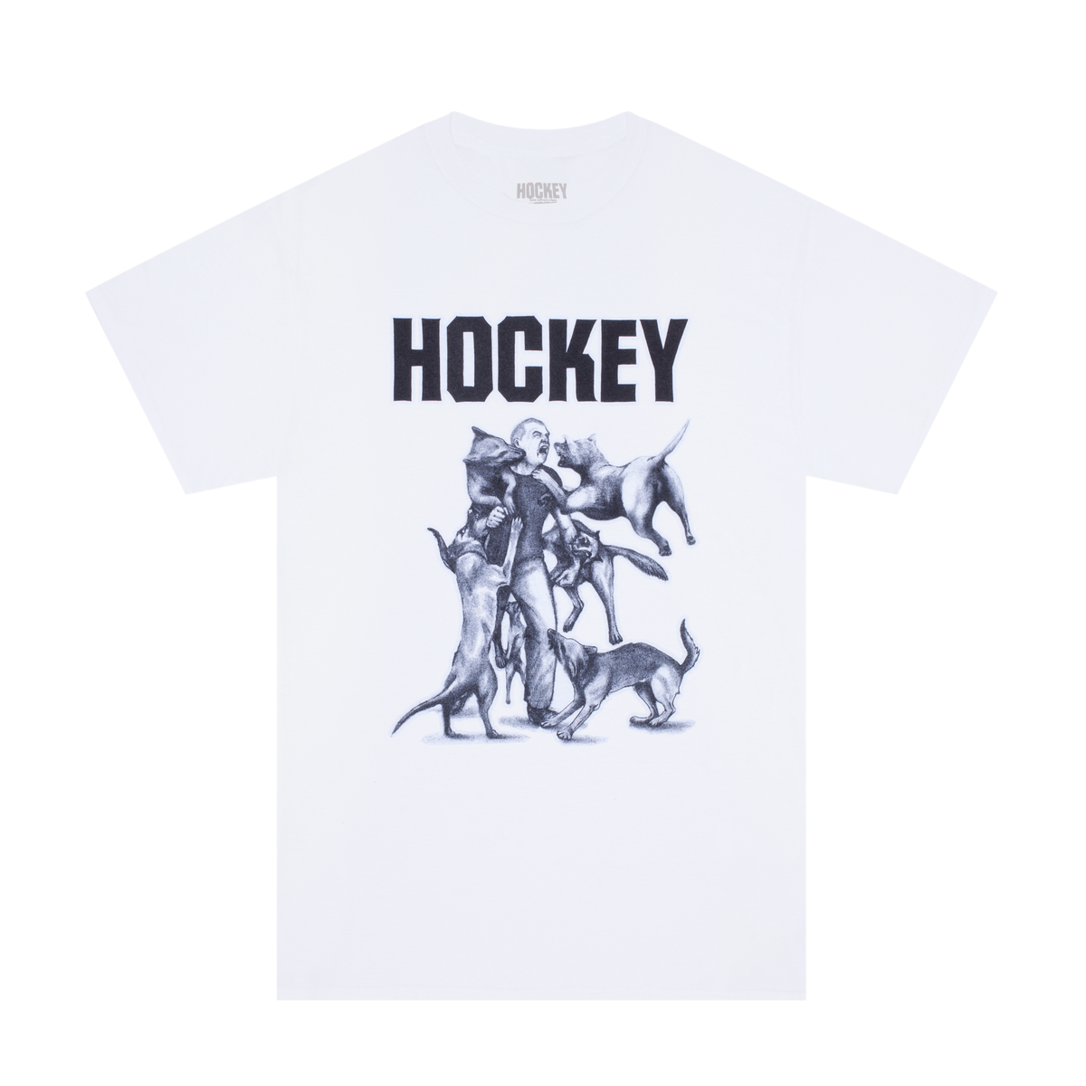 Hockey Skateboards - Incoming Tee - White