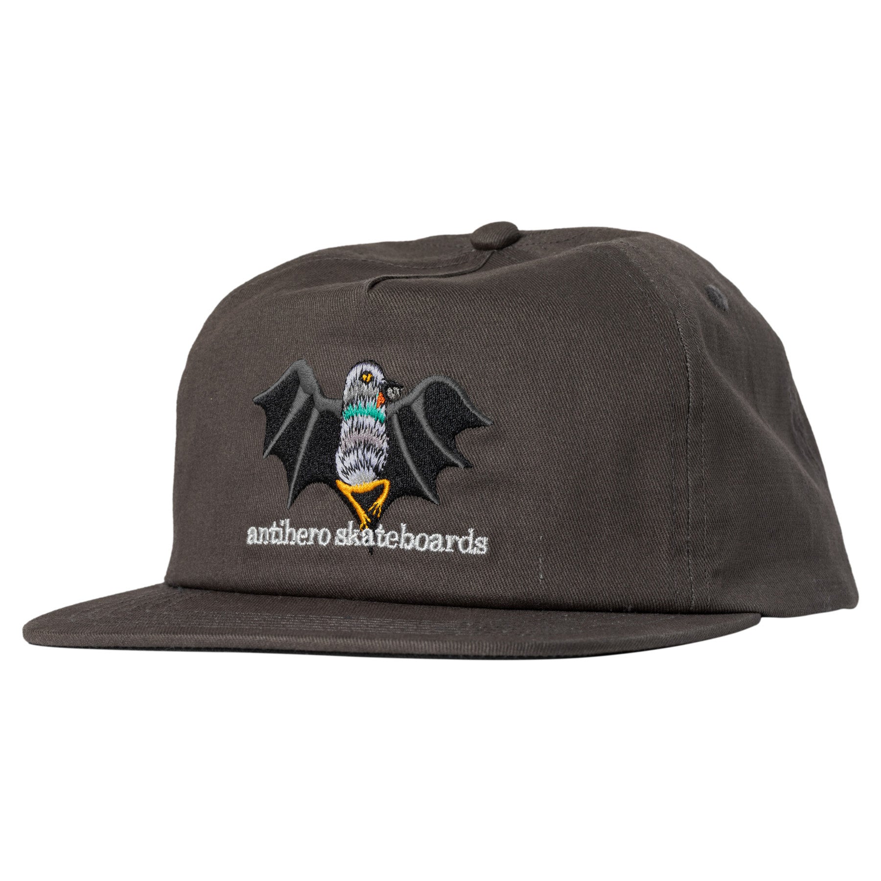 Antihero Skateboards - Vampigeon Snapback - Charcoal