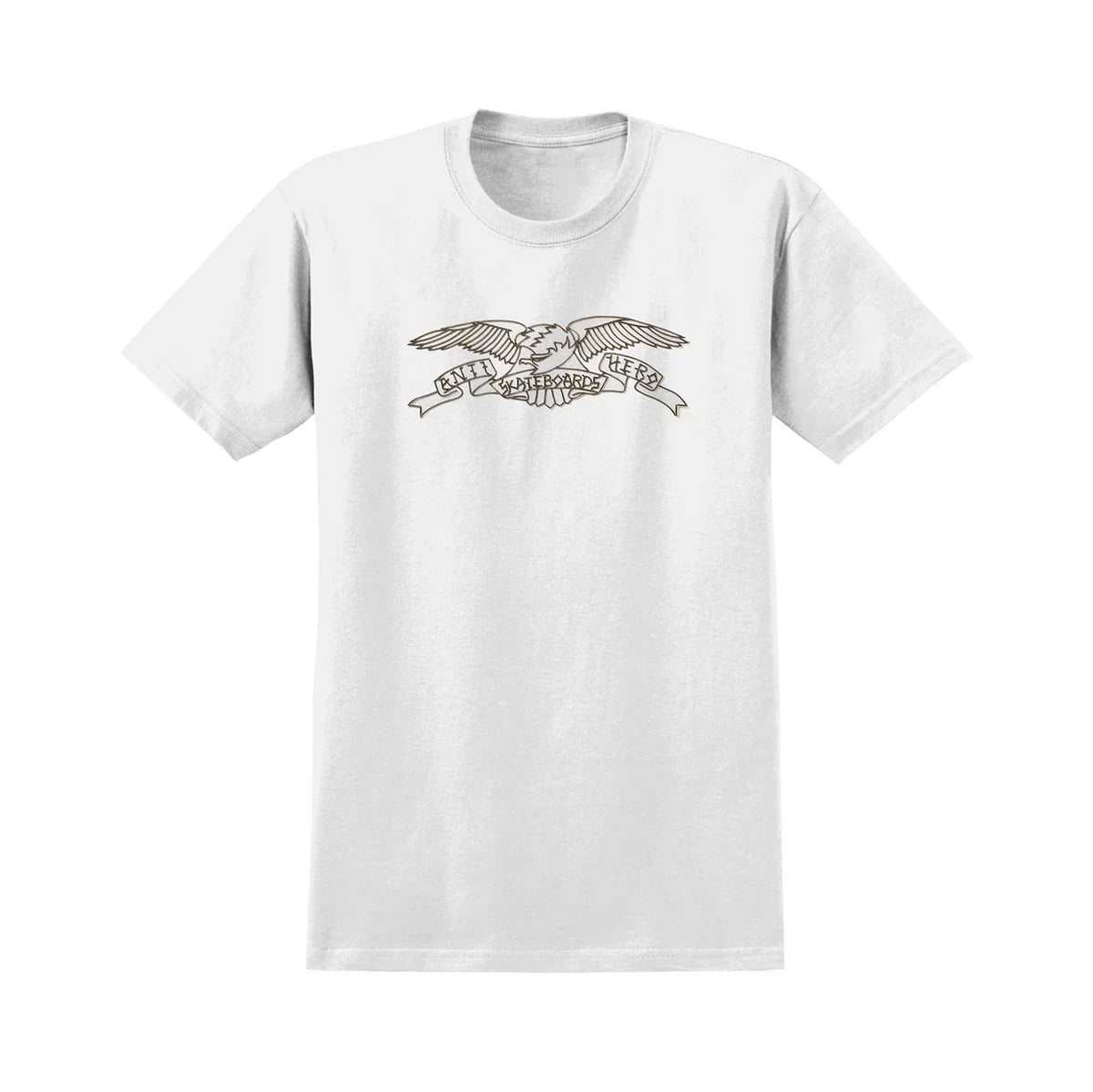 Antihero Skateboards - Treasure Island Eagle Tee - White