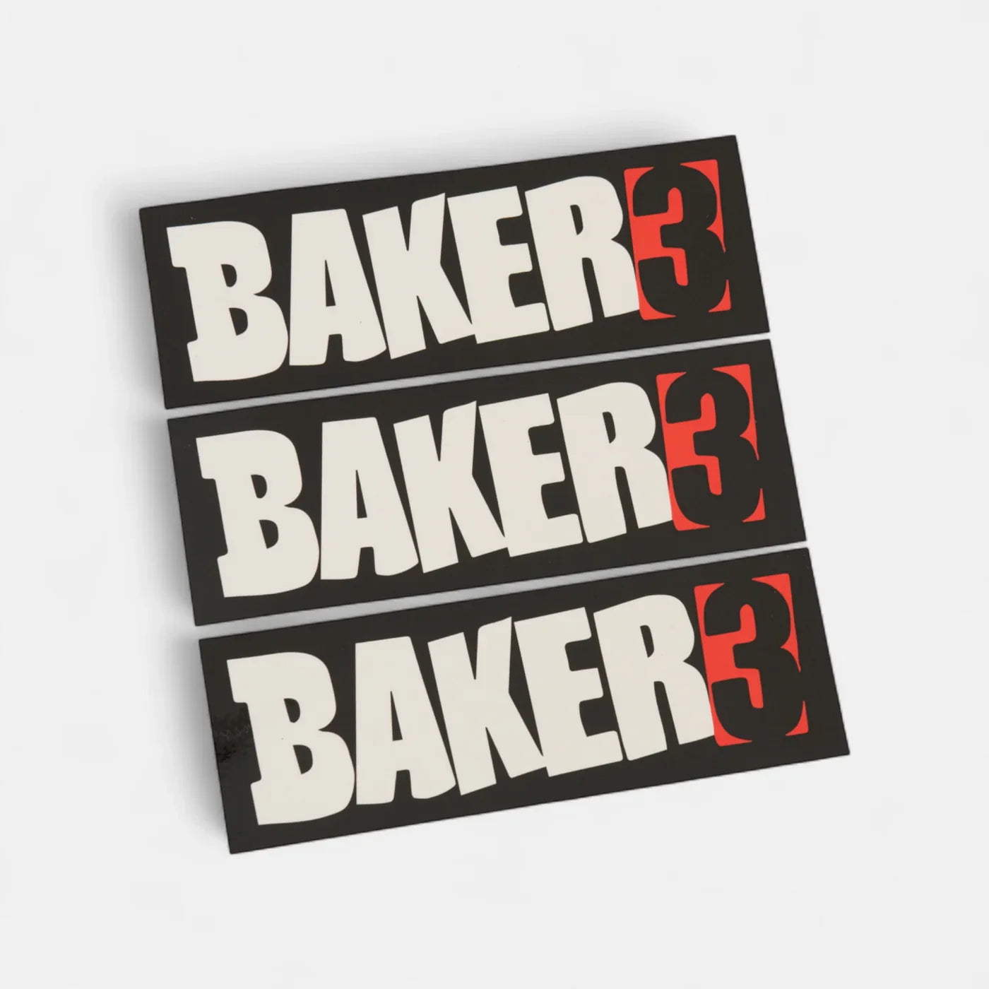 Baker Skateboards - Baker 3 Stickers - 10 PACK