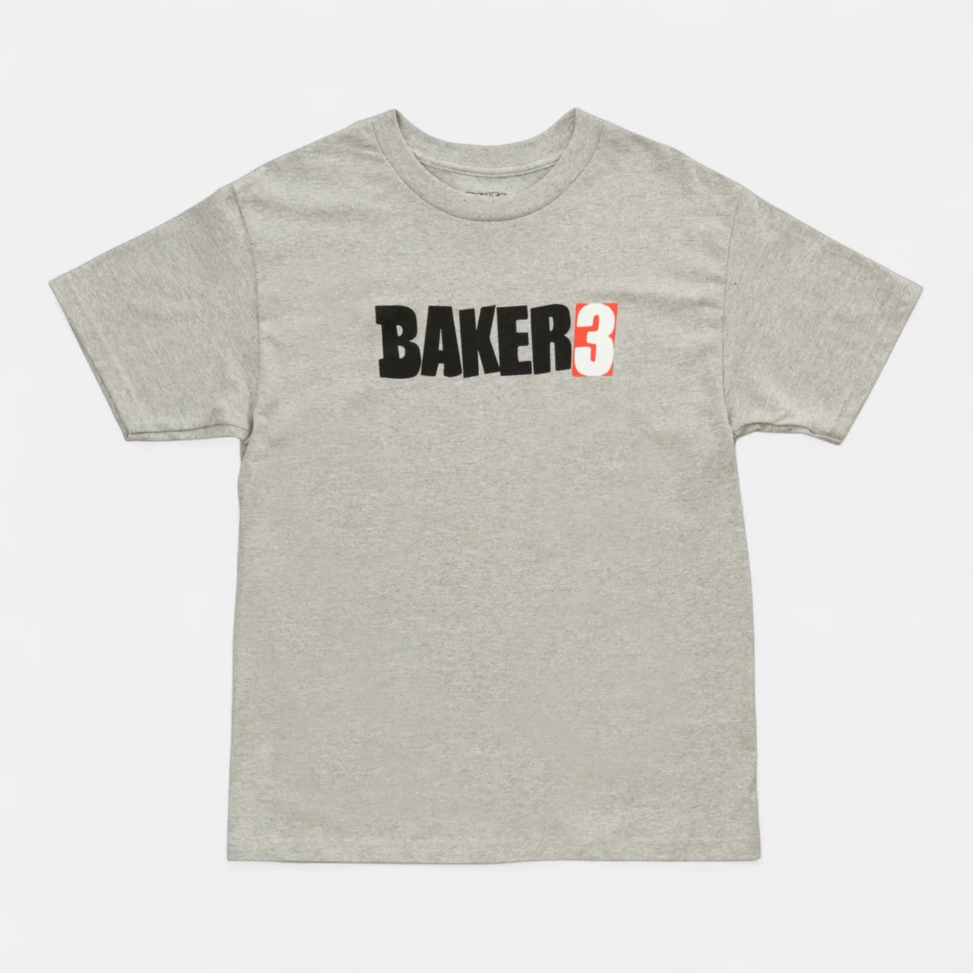 Baker Skateboards - Baker 3 Tee - Heather Grey