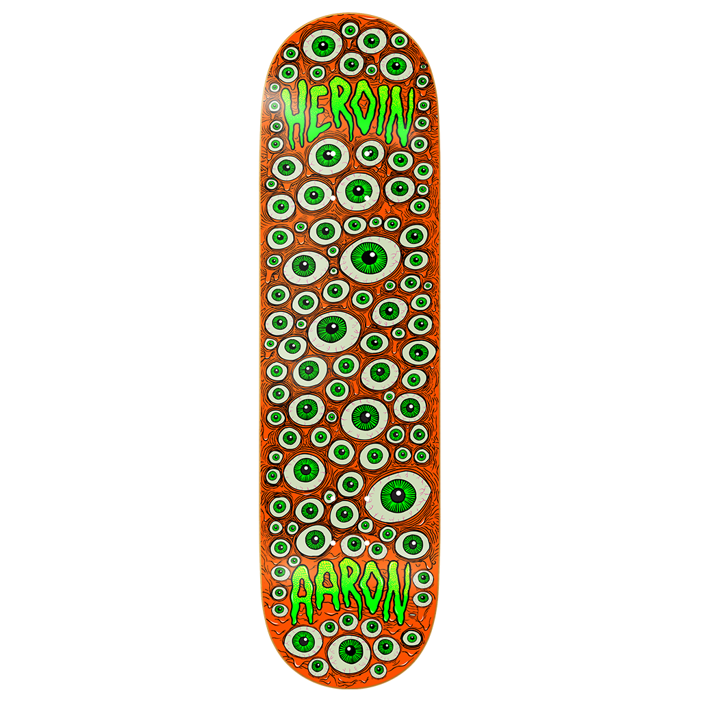 Heroin Skateboards - Aaron Wilson Eyes - 8.75"
