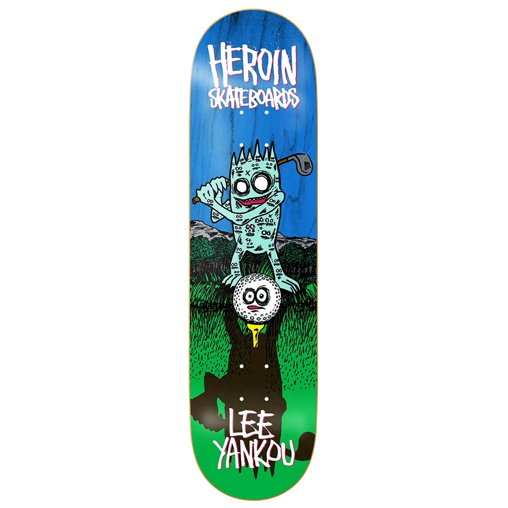 Heroin Skateboards - Lee Yankou Golf Imp - 8.25"