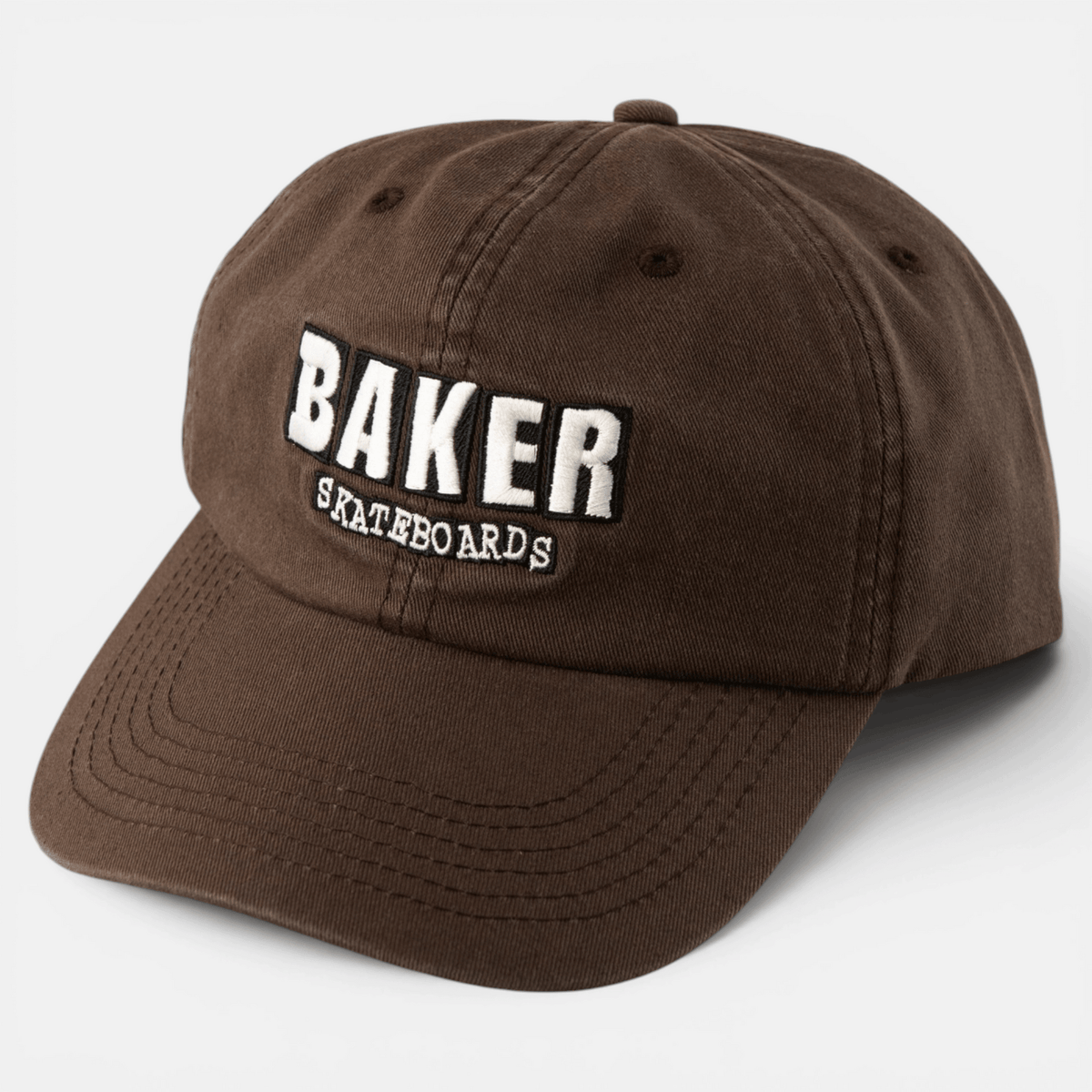 Baker Skateboards - Classic Logo Dad Cap Brown