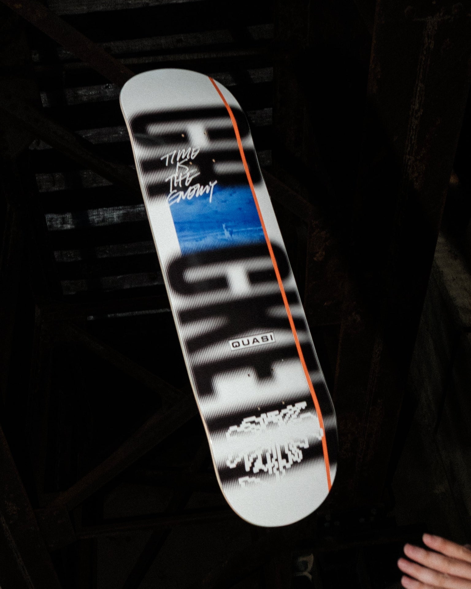 Quasi Skateboards - Crockett Time Is - 8.5"