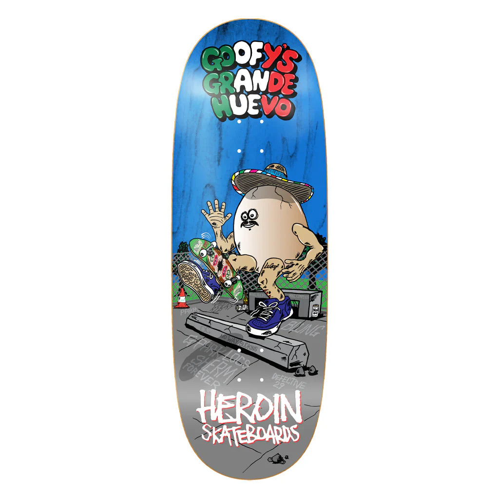 Heroin Skateboards - Goofy's Grande Egg - 10.75"