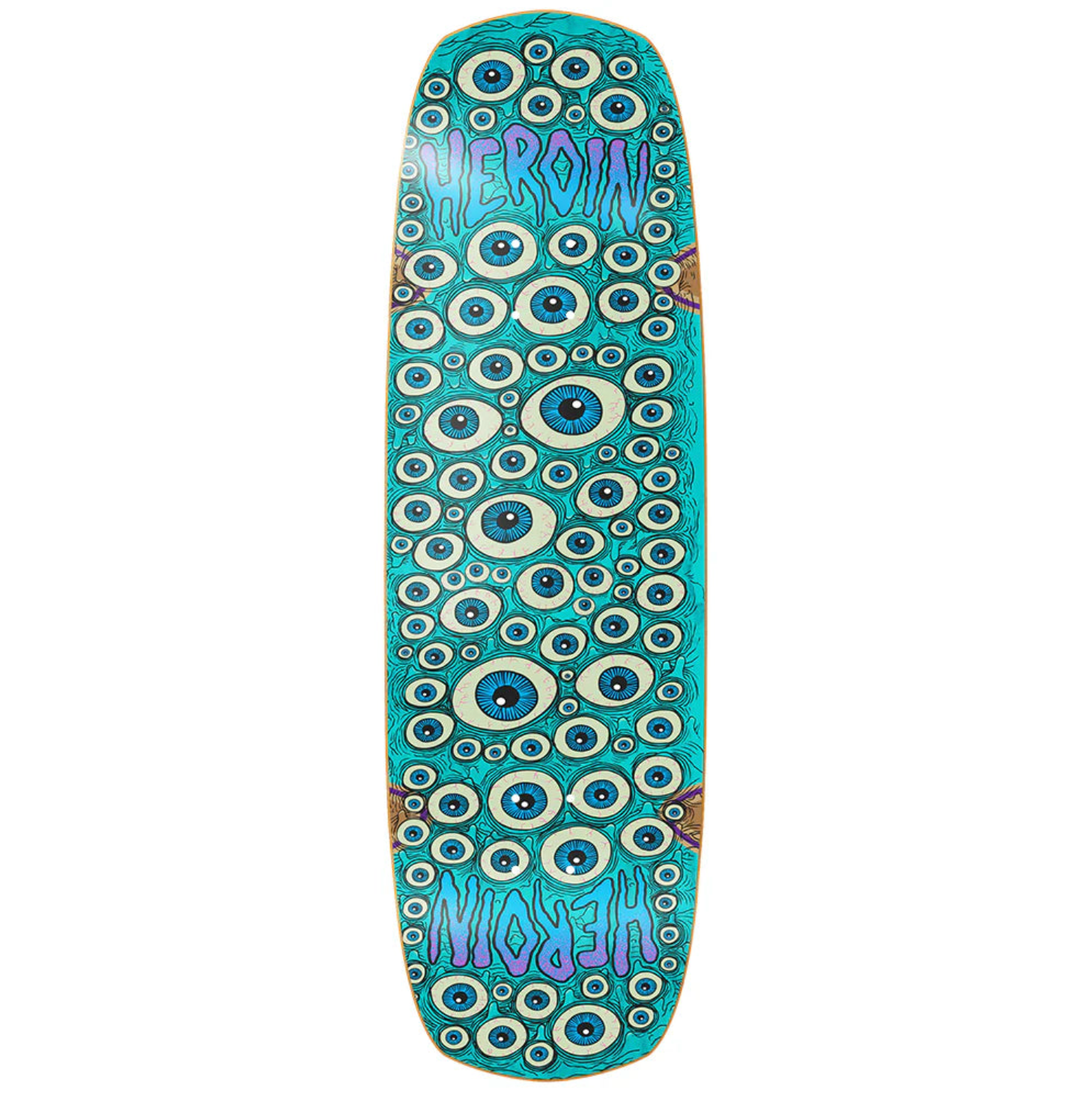 Heroin Skateboards - Seeing Double Shovel Symmetrical - 9.5"