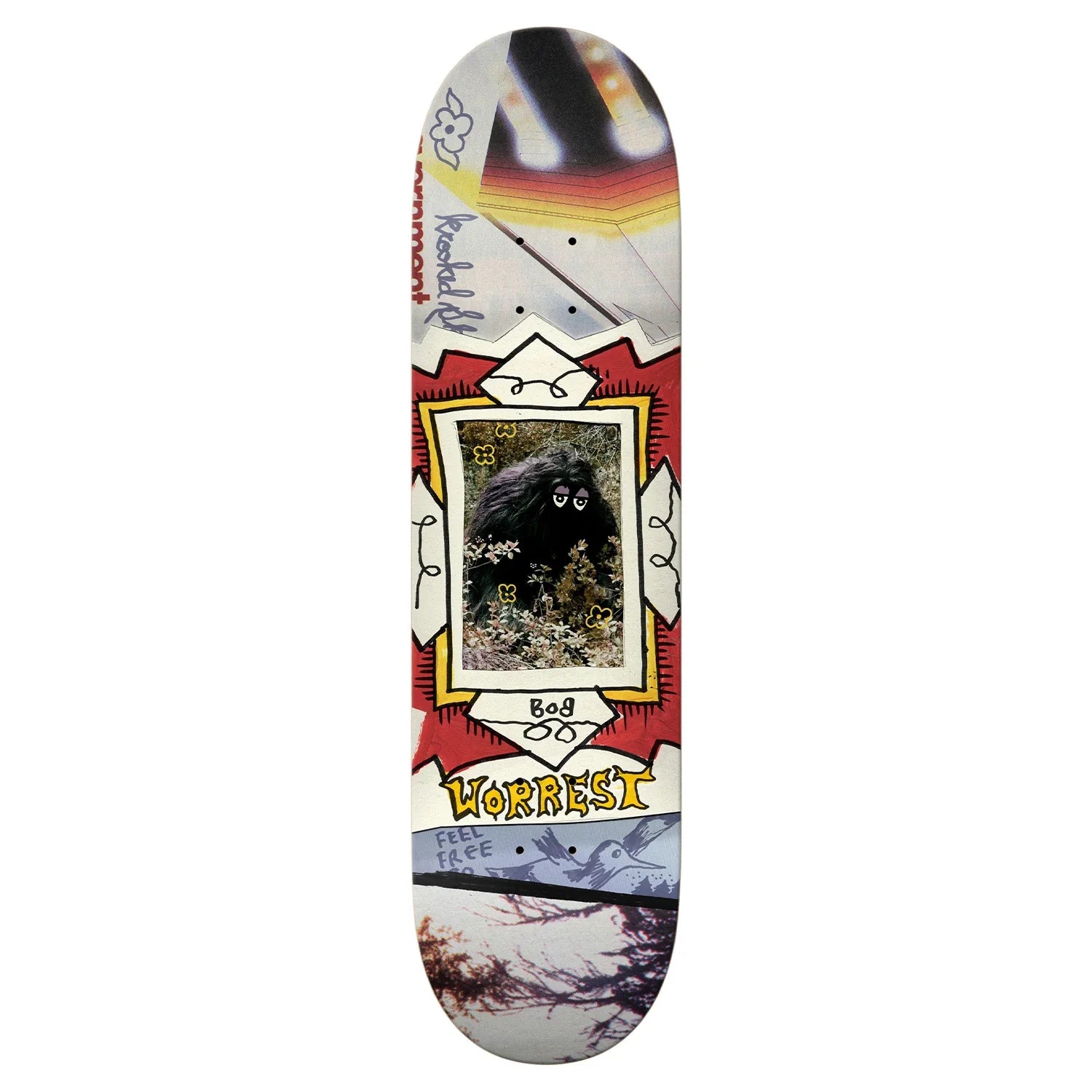 Krooked Skateboards - Worrest Bigfoot Slick TT - 8.3"