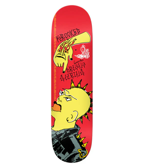 Krooked Skateboards - Breana Geering Guest Punx - 8.5"