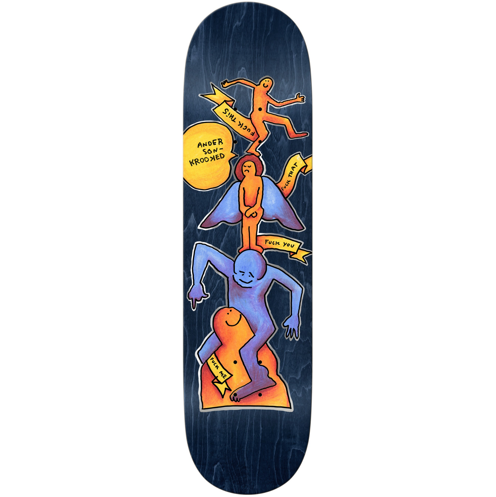 Krooked Skateboards - Manderson Stack - 8.38"