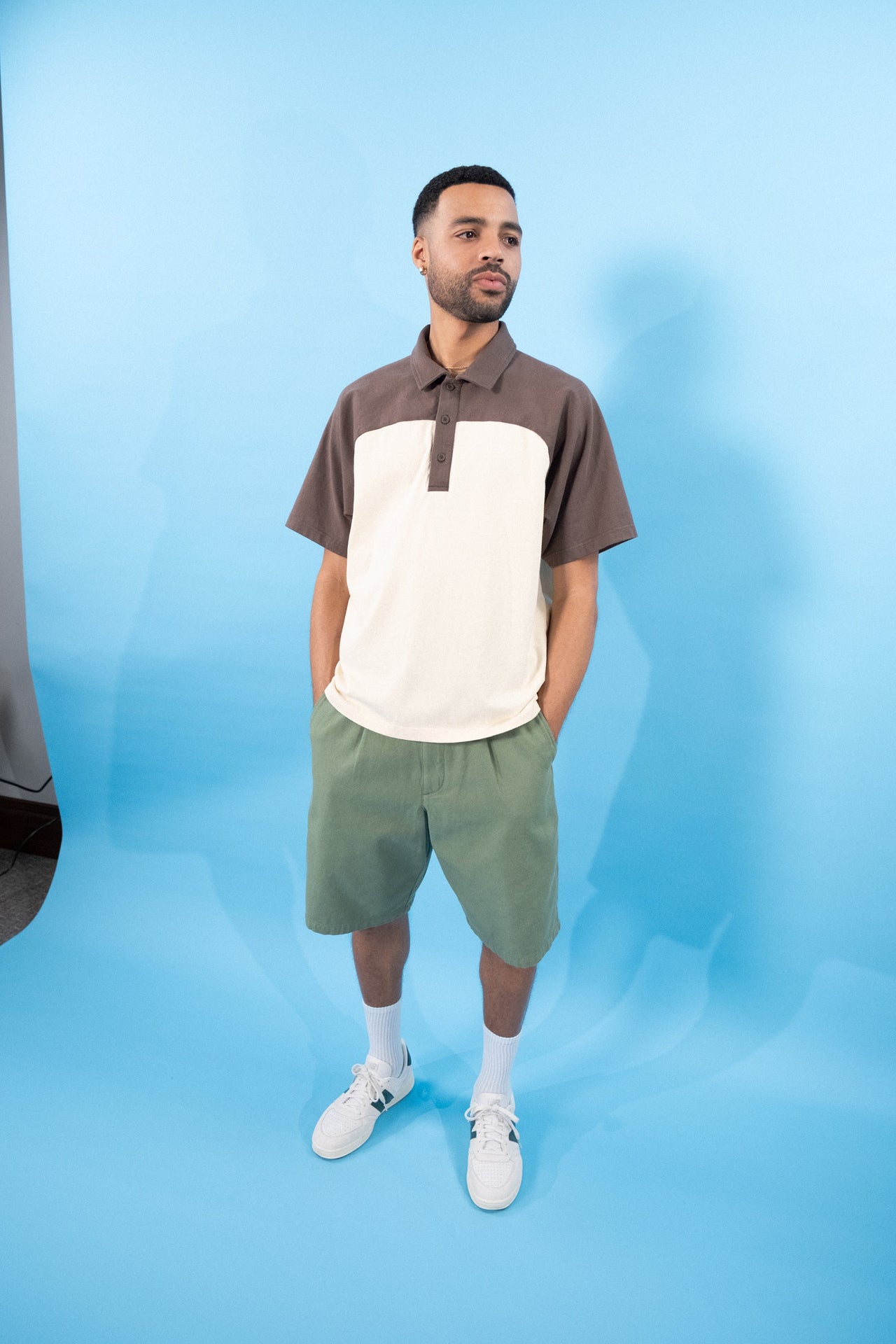 Quasi Skateboards - Leslie Raglan Polo Earth