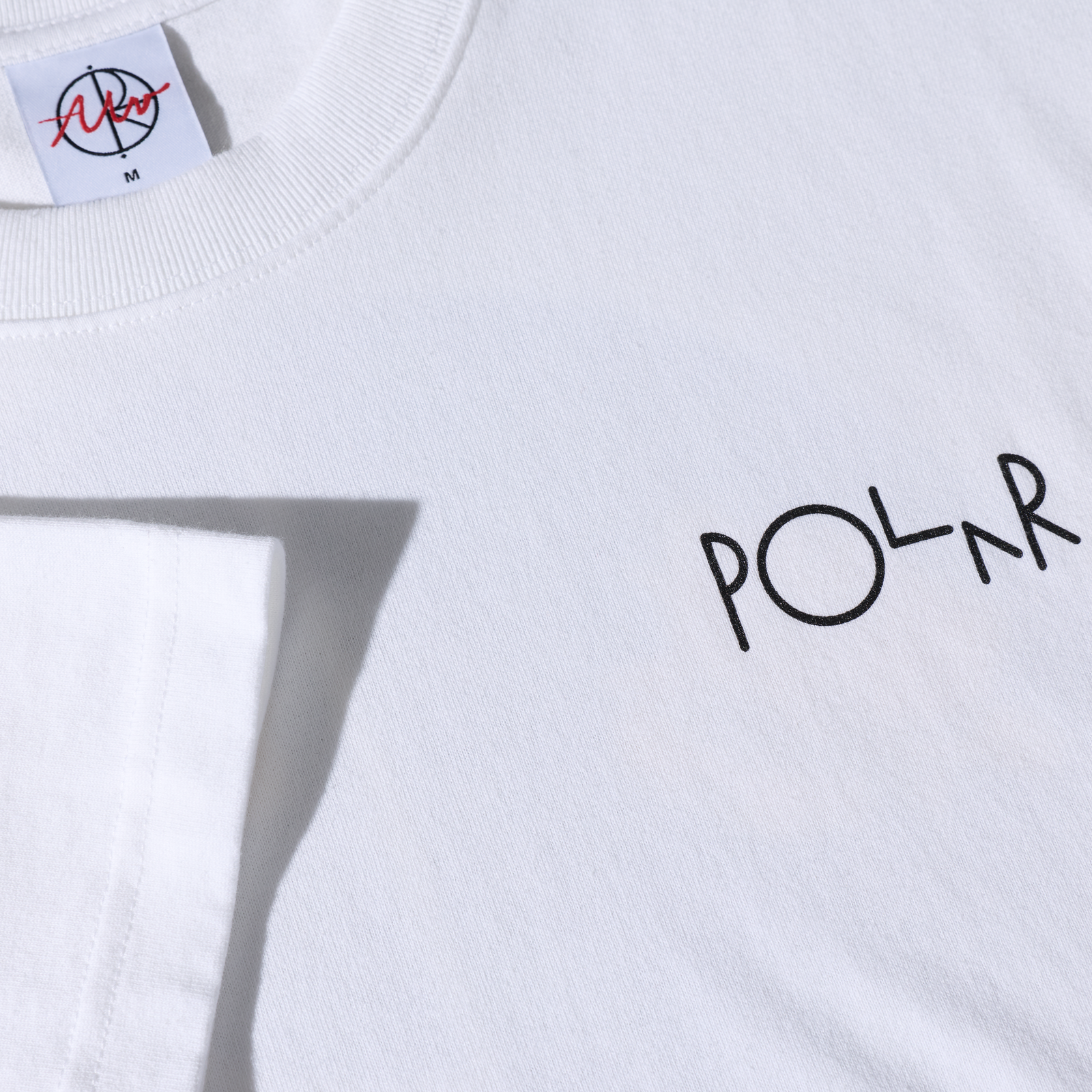 Polar Skate Co. - Fill Logo Tee | Märtas Roses - White