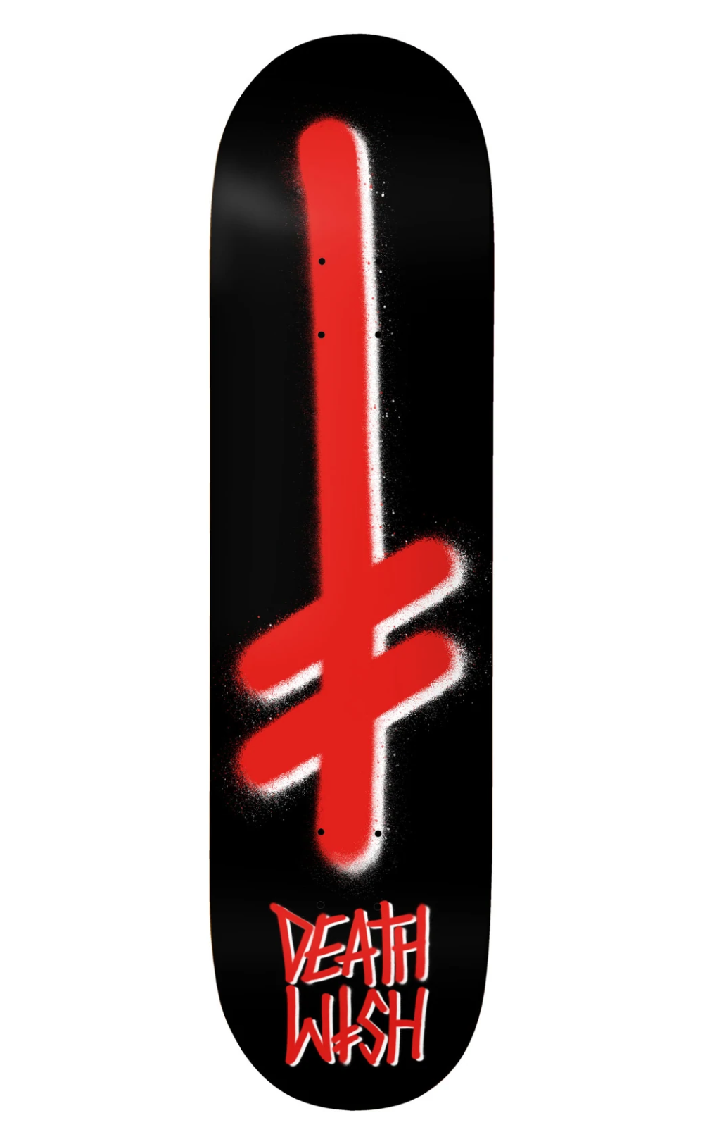 Deathwish Skateboards - Gang Logo Black/Red - 8.0"