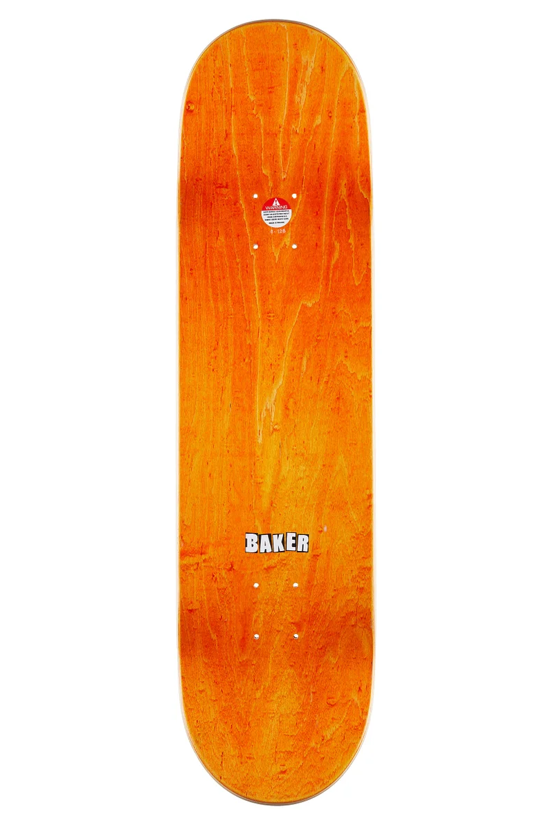 Baker Skateboards - Brand Logo Black/White - 8.0”