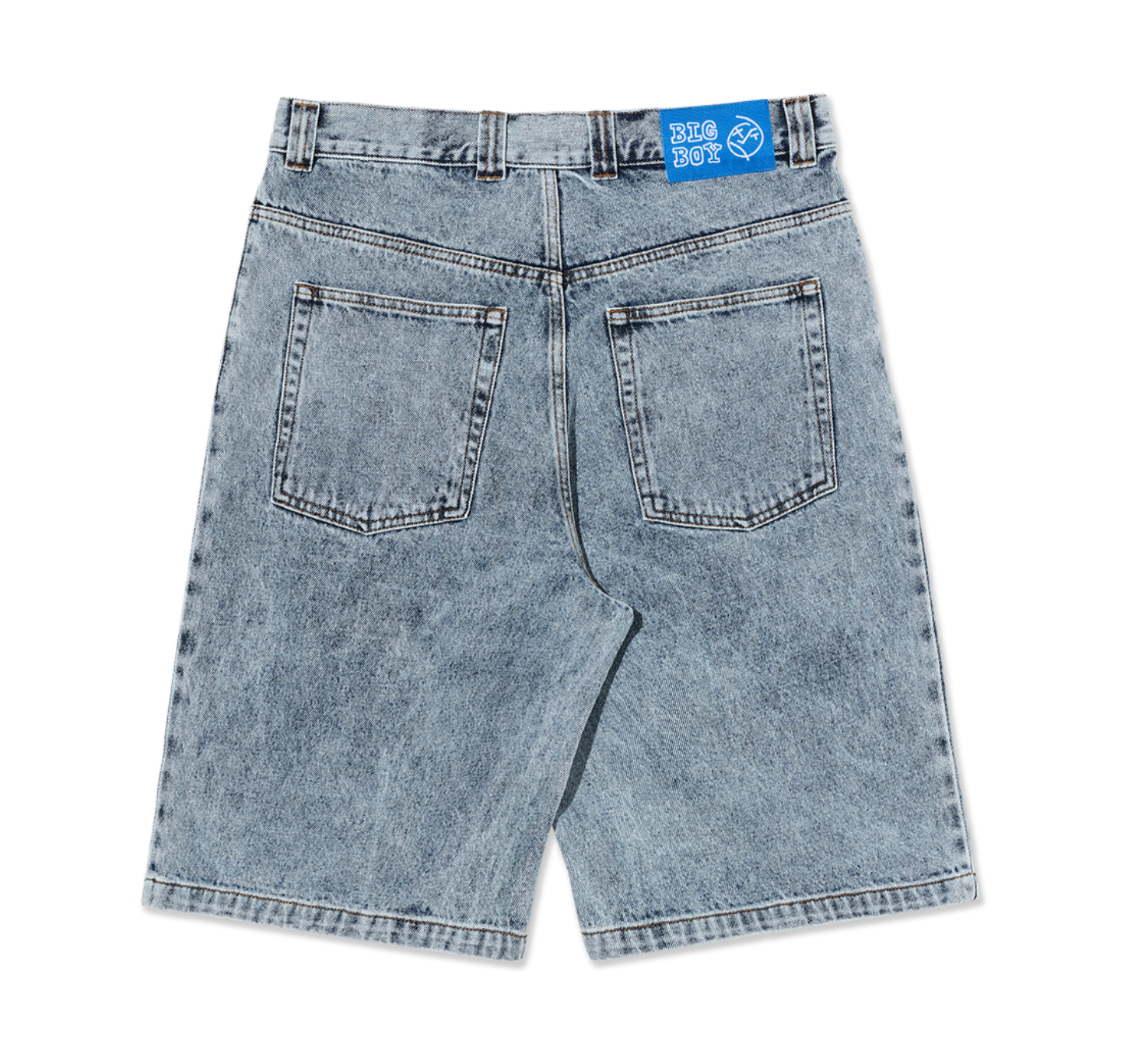 Polar Skate Co. - Big Boy Shorts - Heavy Washed Blue
