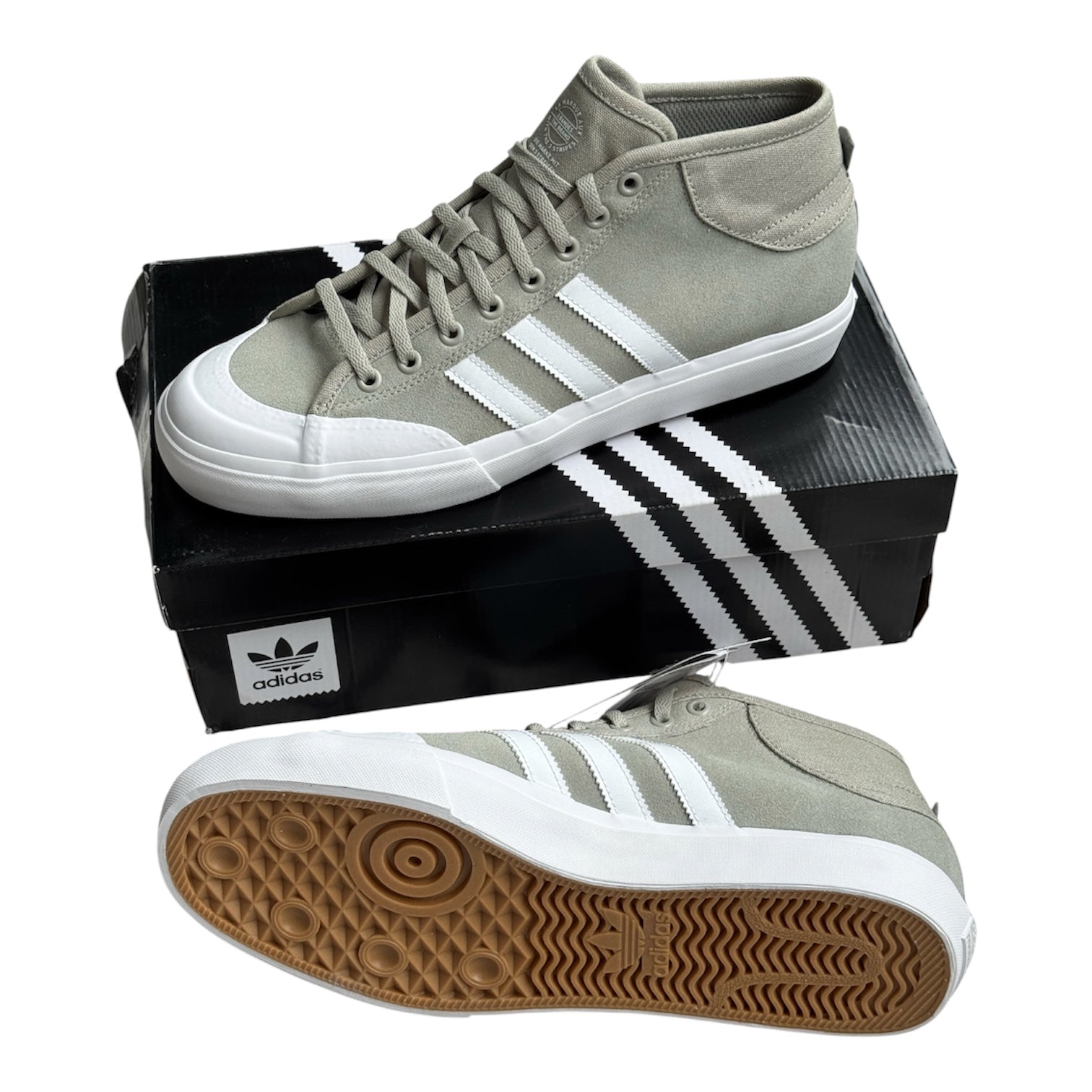 adidas Skateboarding - Matchcourt Mid Sesame US10.0 (2018)
