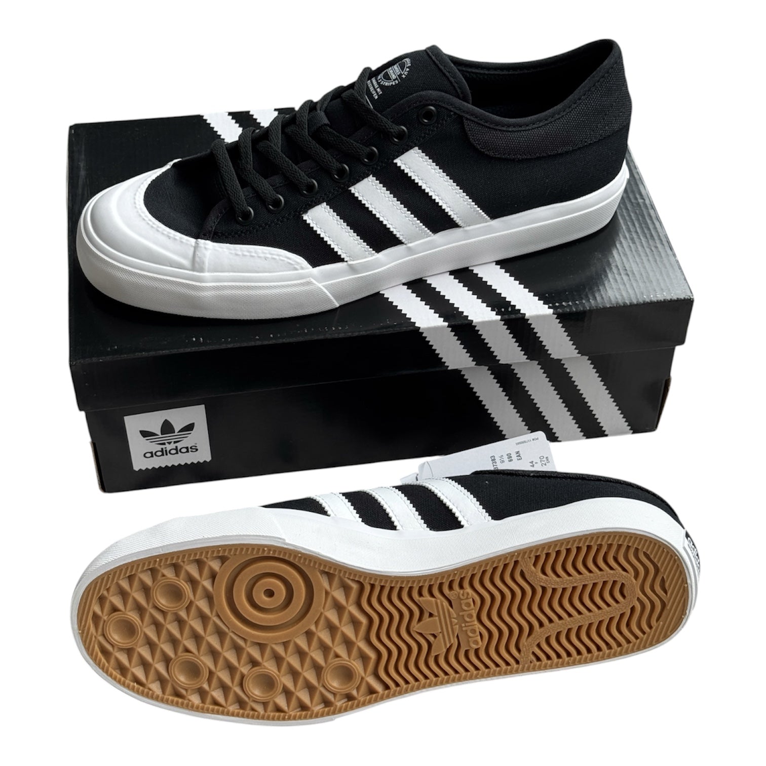 adidas Skateboarding - Matchcourt Black/White US10.0 (2017)