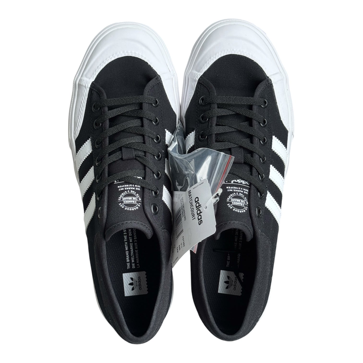 adidas Skateboarding - Matchcourt Black/White US10.0 (2017)