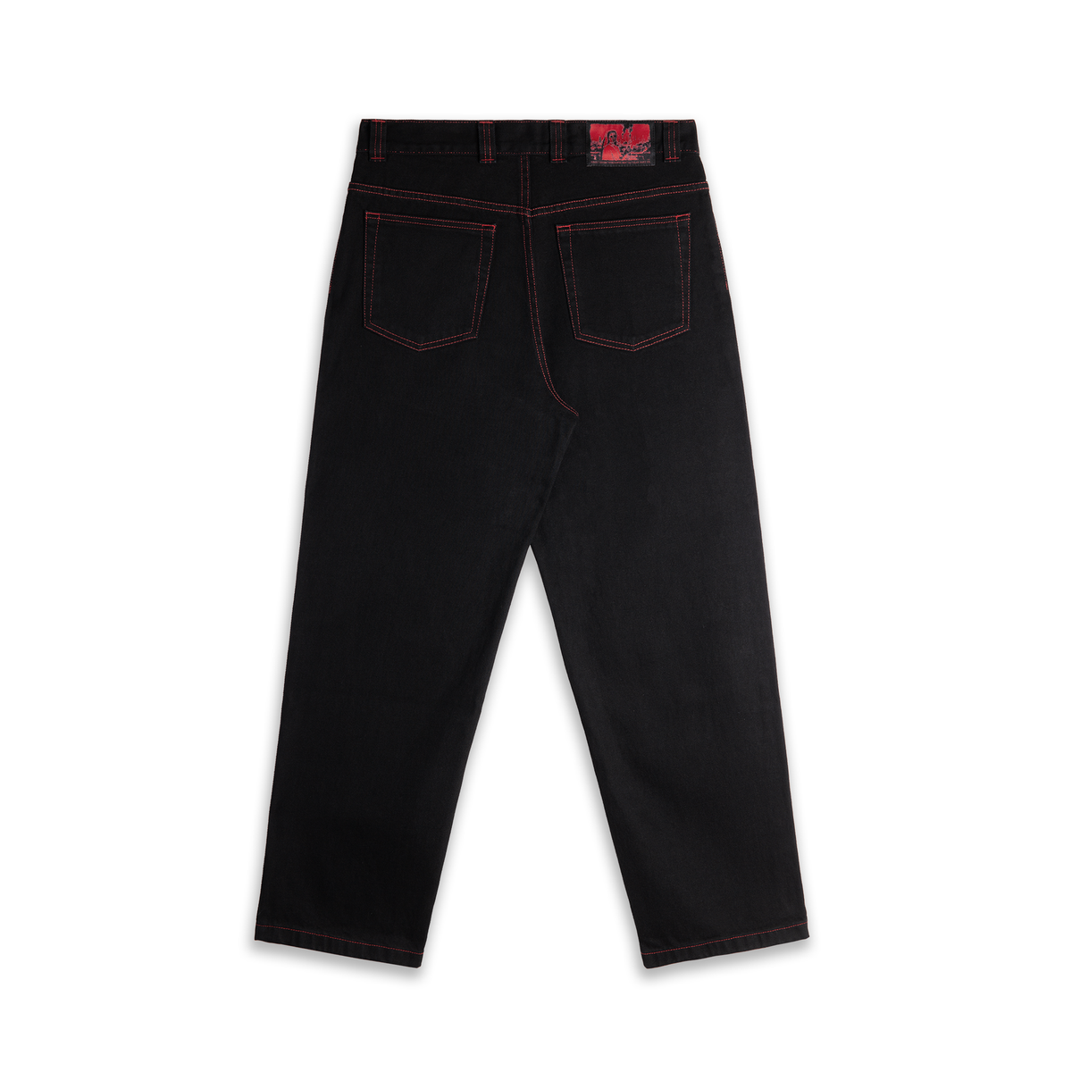 Polar Skate Co. - '93! Pants Apocalypse Nun - Black/Red