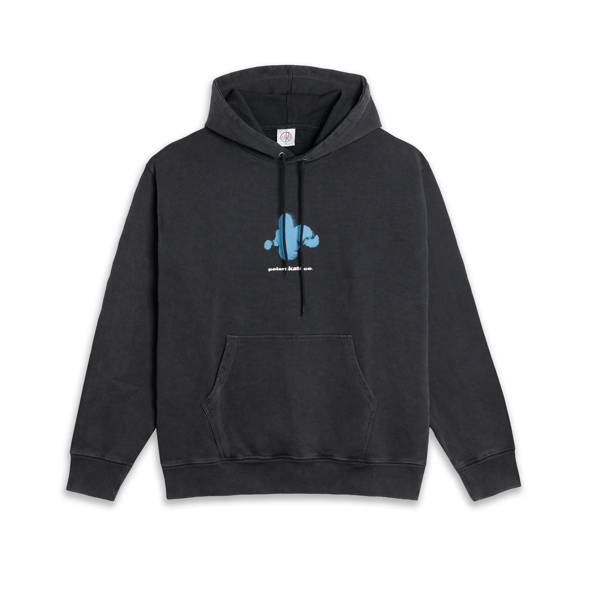 Polar Skate Co. - Dave Hoodie Fighting Myself - Silver Black