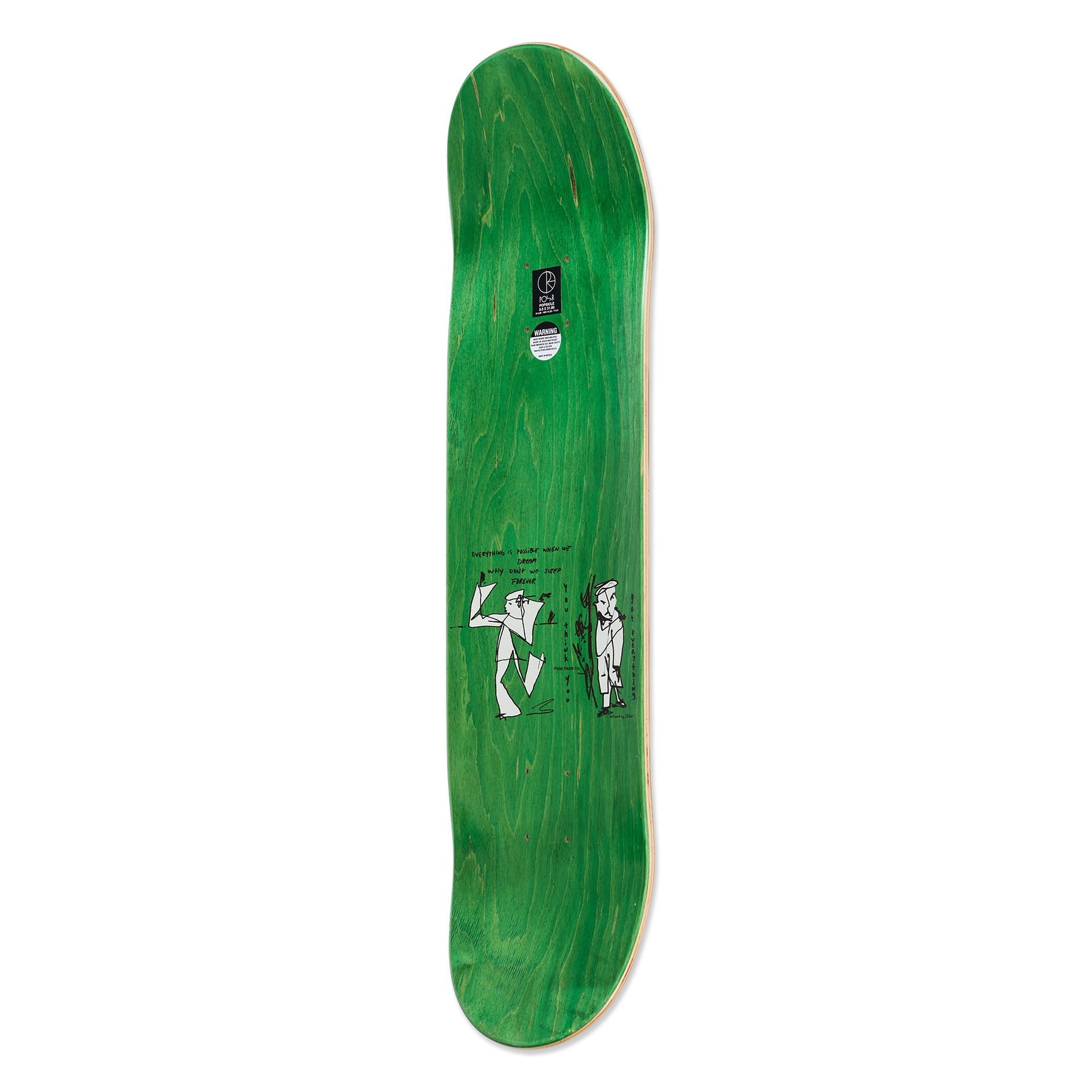 Polar Skate Co. - Alv Sleep Forever - 8.625"