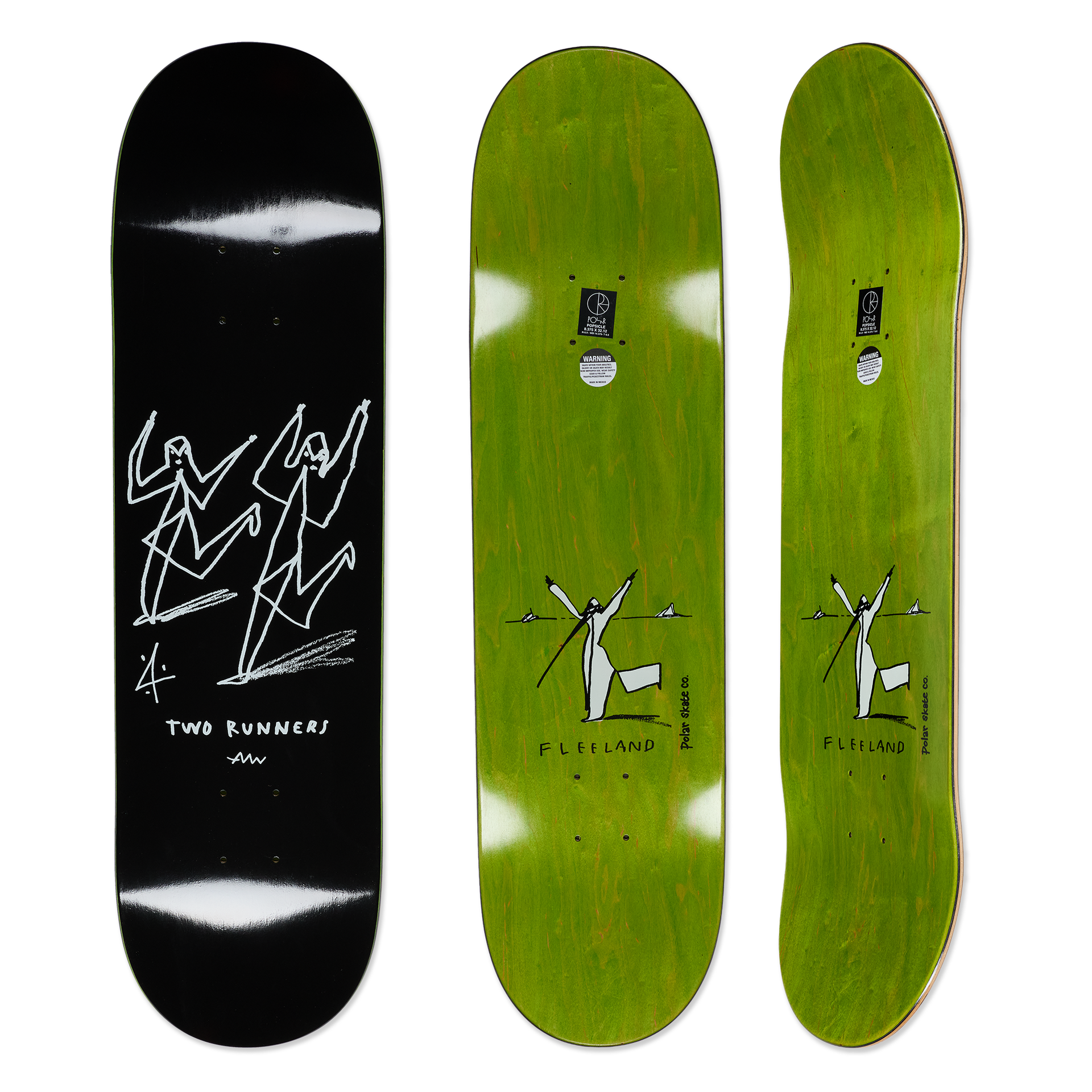 Polar Skate Co. - Team Two Runners - 8.375"